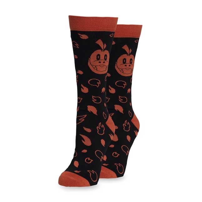 Fuecoco Black & Red Crew Socks (One SizeAdult) Pokémon Center
