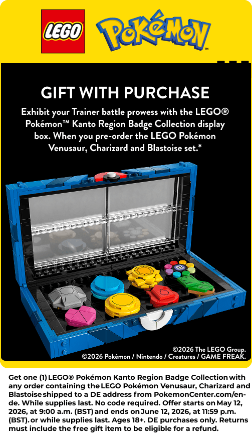 Pokmon Center Germany Official Site