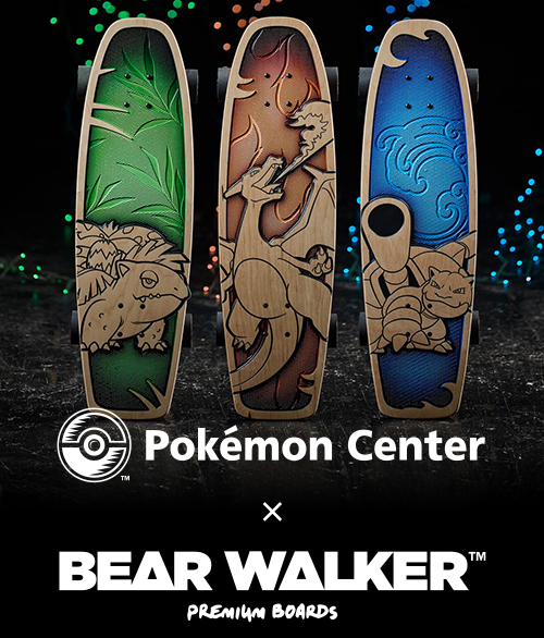 Pokémon Center × Bear Walker: Pancham Skateboard