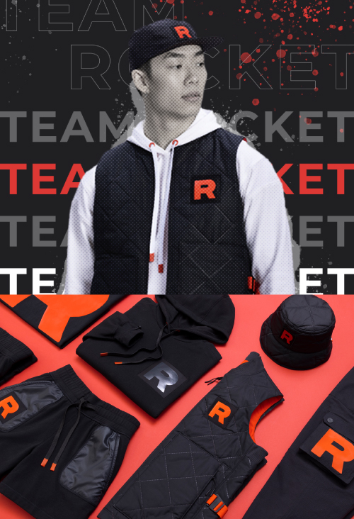 TEAM Rocket グラフィックスウェット＆キャップ TEAM Rocket グラフィックスウェット＆キャップ New TEAM ROCKET