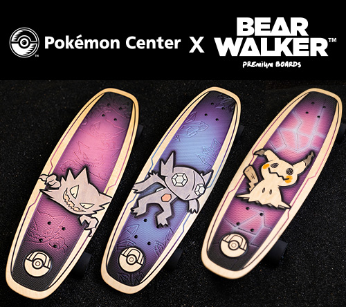 Pokémon Center × Bear Walker Skateboard Collection | Pokémon Center