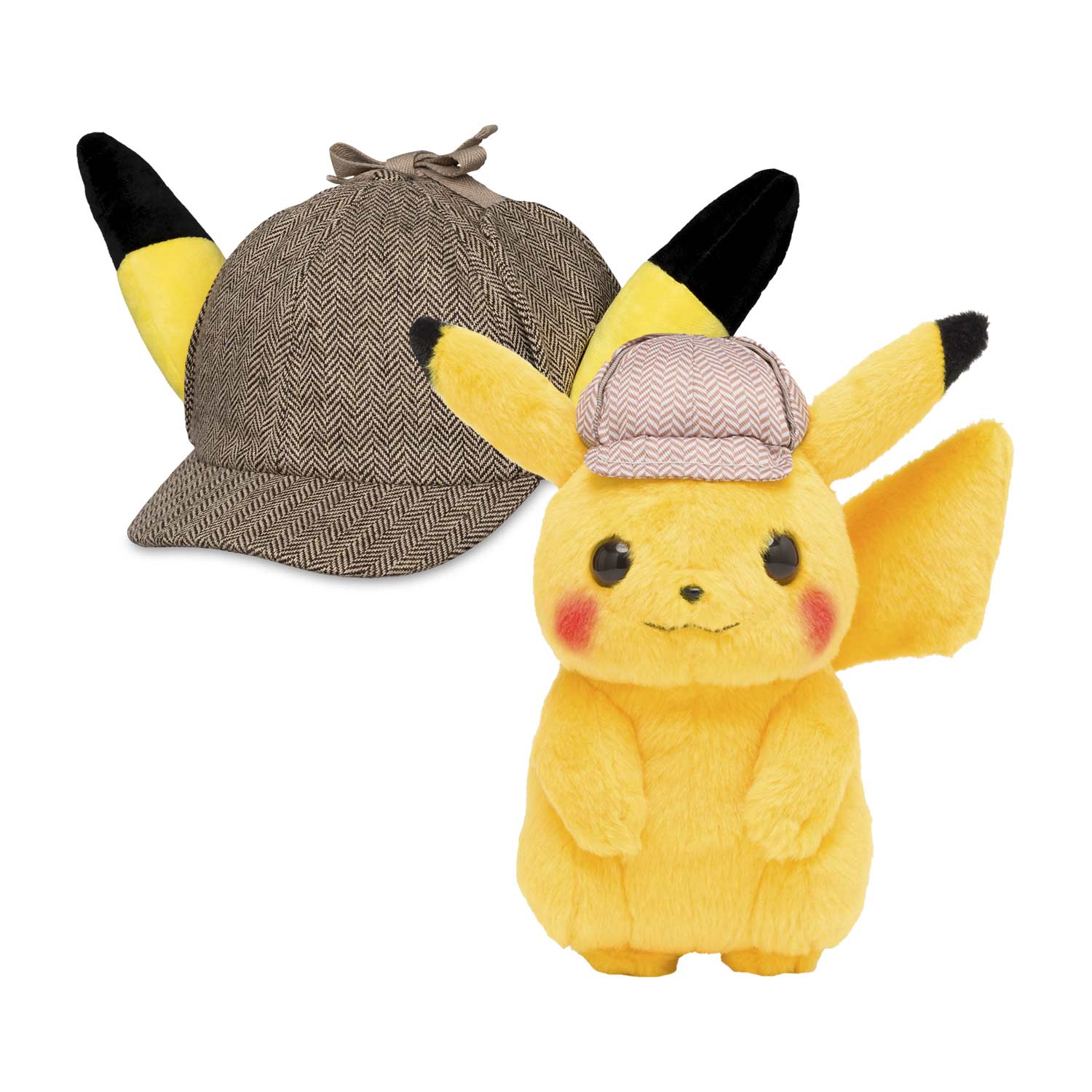 Detective Pikachu Hat Plush Bundle