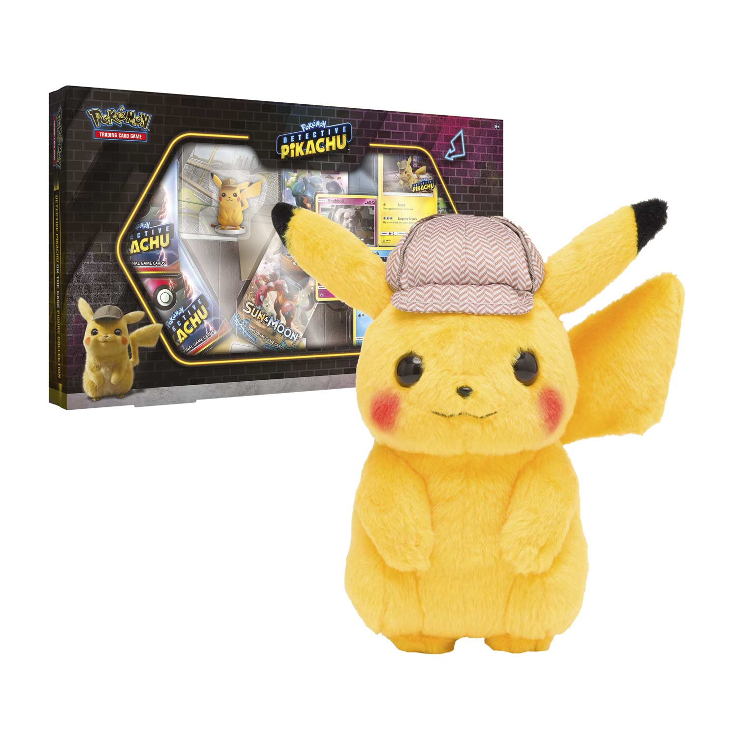 Detective Pikachu Plush Tcg Bundle