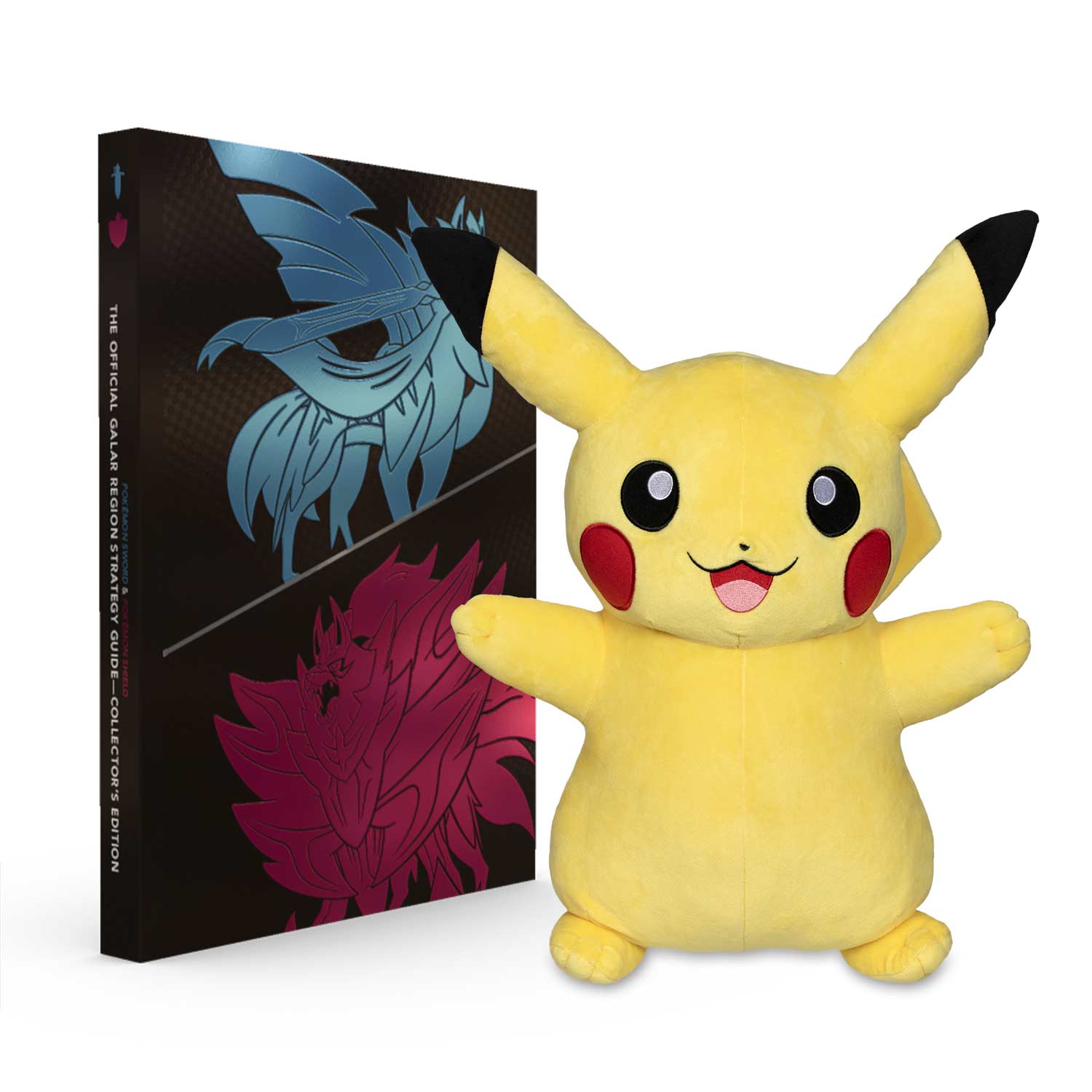 Pokémon Sword Pokémon Shield Collectors Strategy Guide Pikachu Plush Bundle