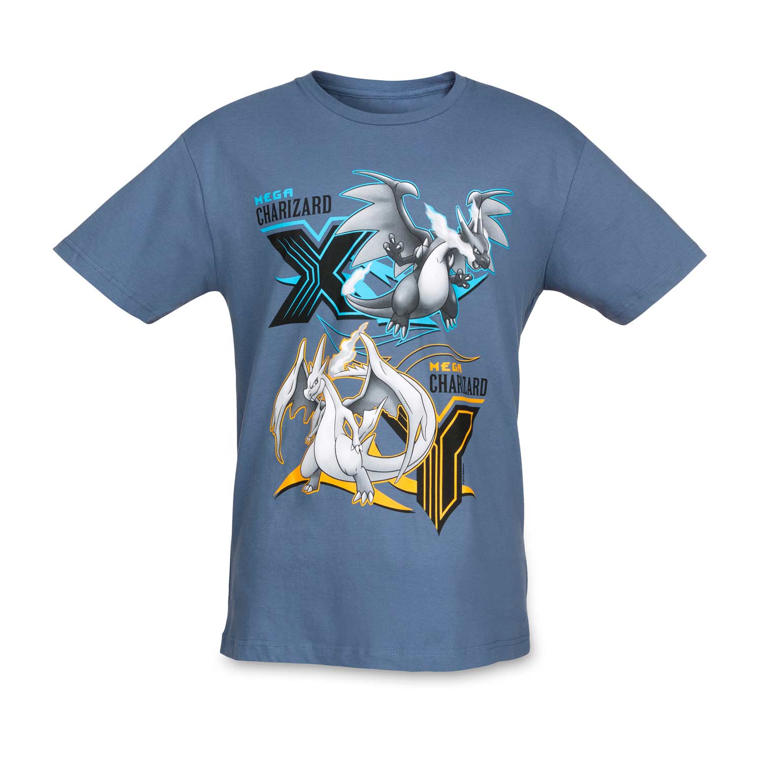 Mega Charizard X Y Mega Evolutions Mens Fitted Crewneck T Shirt