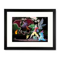 Charizard art print | limited edition | Ken Sugimori | Pokémon Center ...