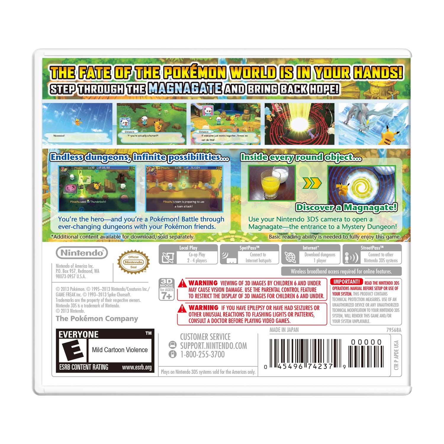 Pokémon Mystery Dungeon Gates To Infinity