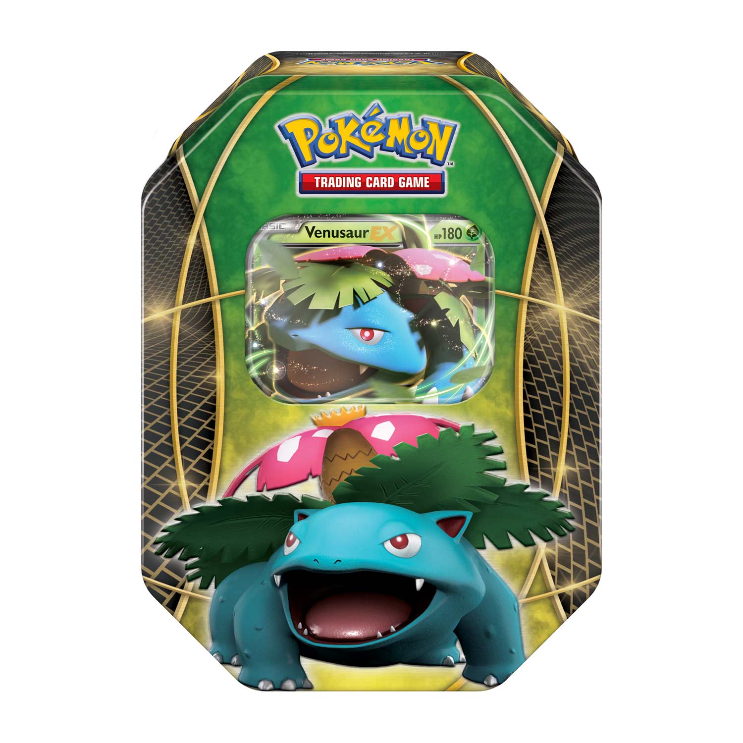 VenusaurEX Power Trio Tin Pokémon TCG trading card game