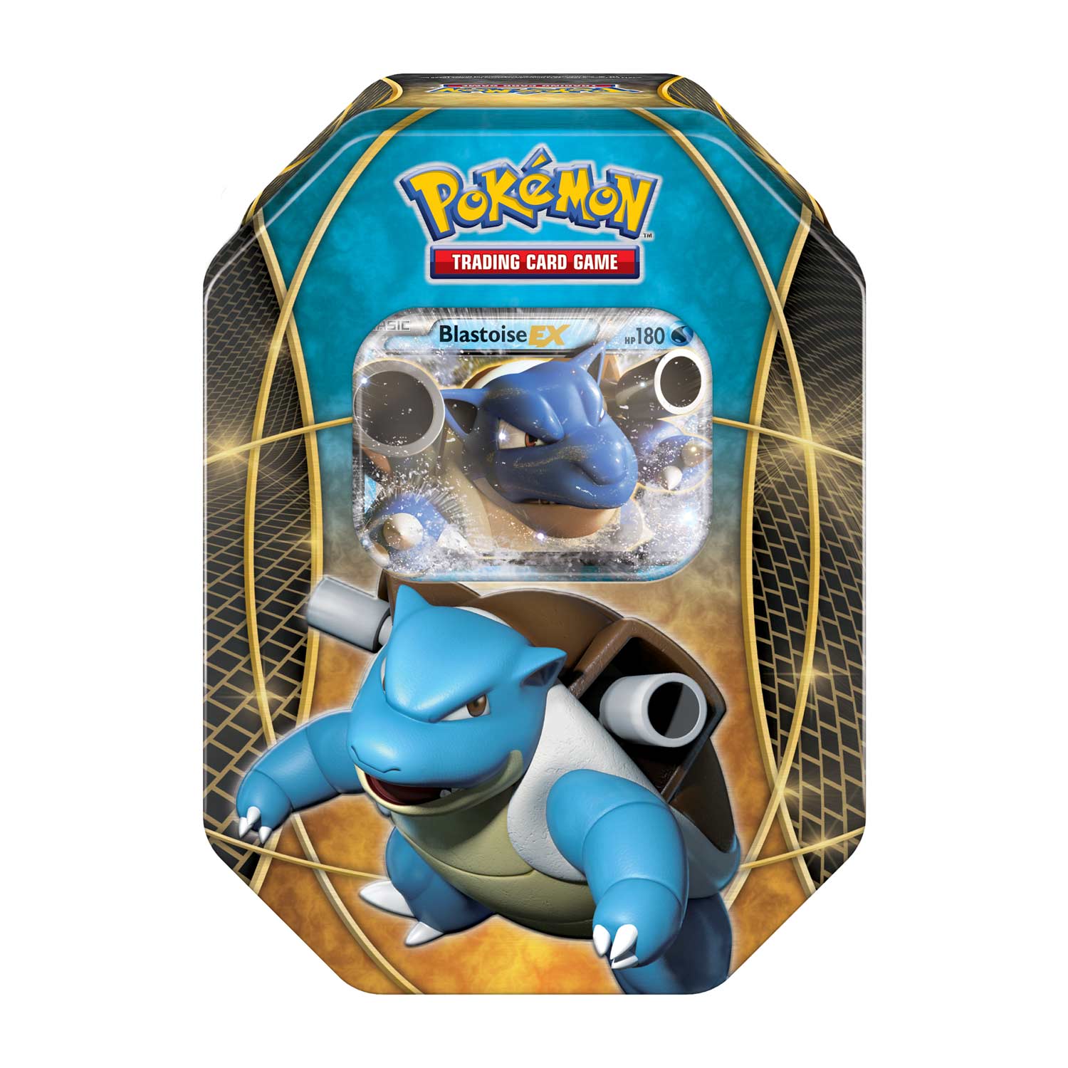 Pokémon Tcg Power Trio Tin Blastoise Ex