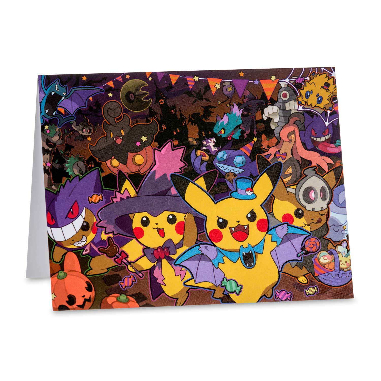 pikachu halloween note card set 8 cards with seals and envelopes halloween envelopes