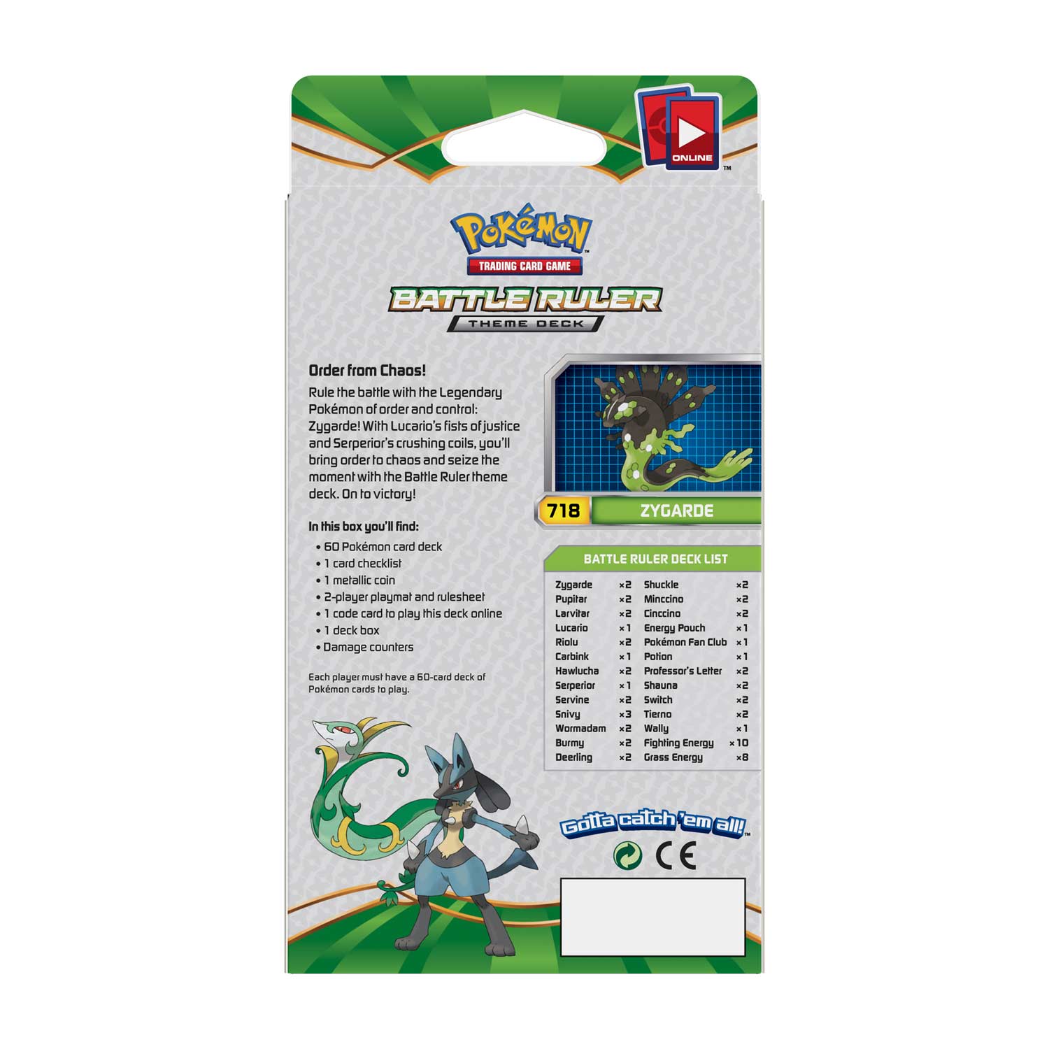 Pokémon Tcg Xy Fates Collide Battle Ruler Theme Deck 60 Cards
