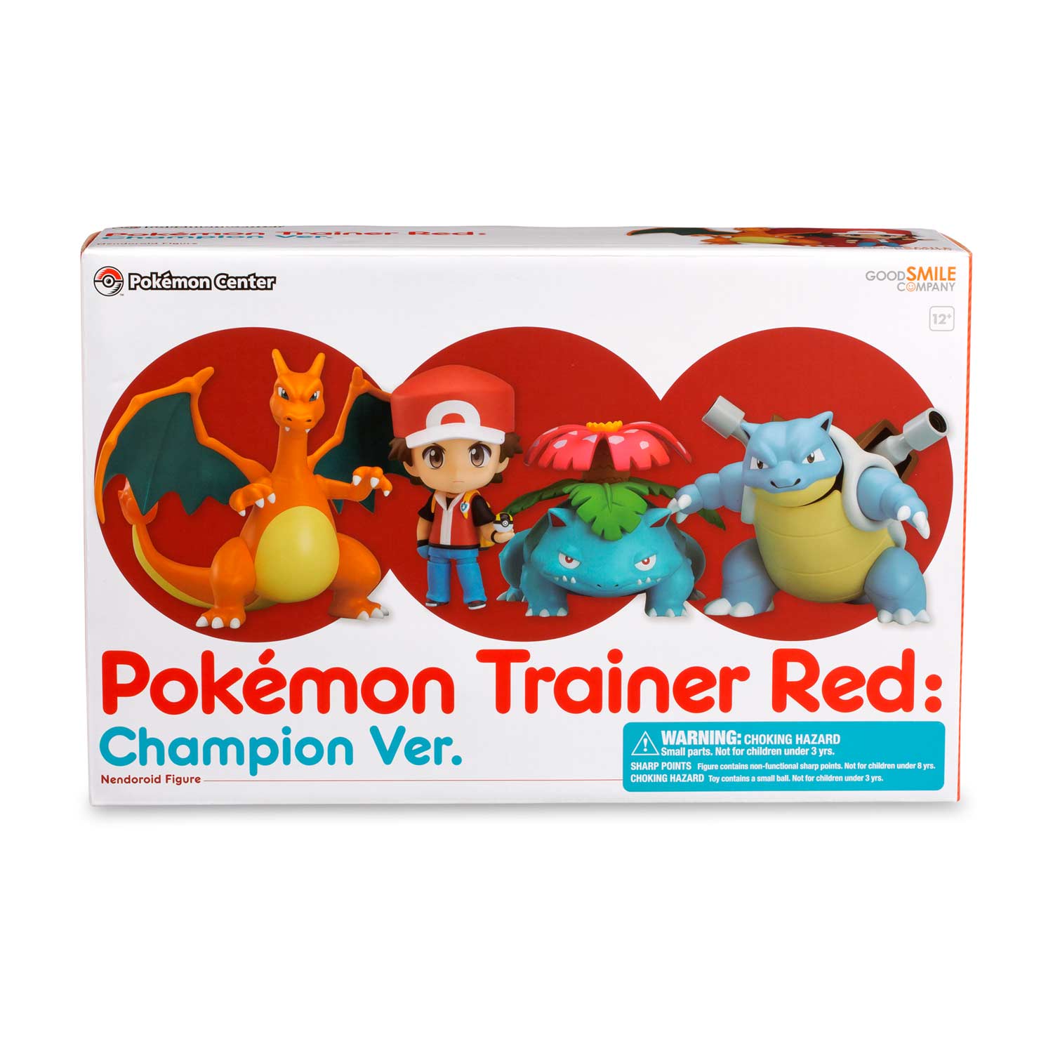 Nendoroid Pokémon Trainer Red Champion Ver Posable Figure