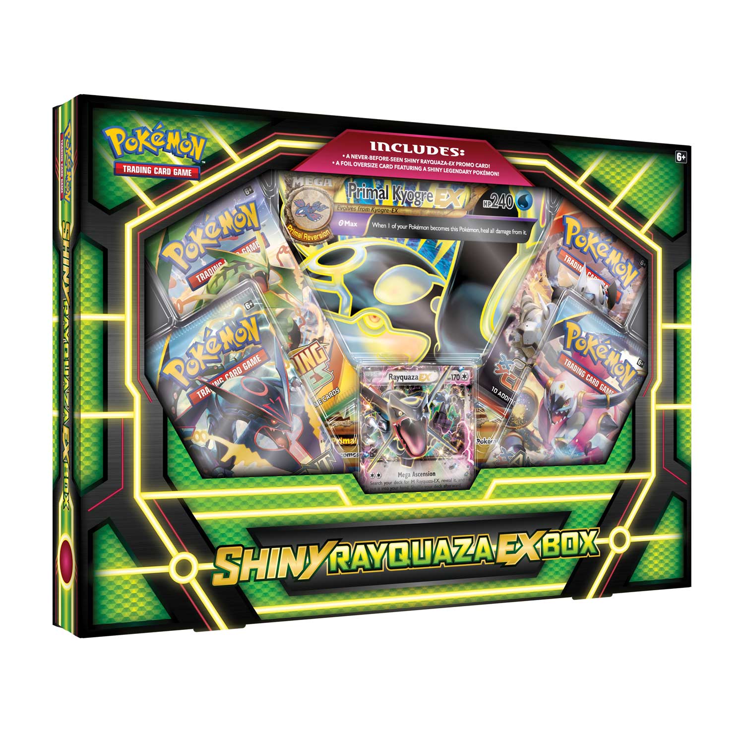 Pokémon Tcg Shiny Rayquaza Ex Box