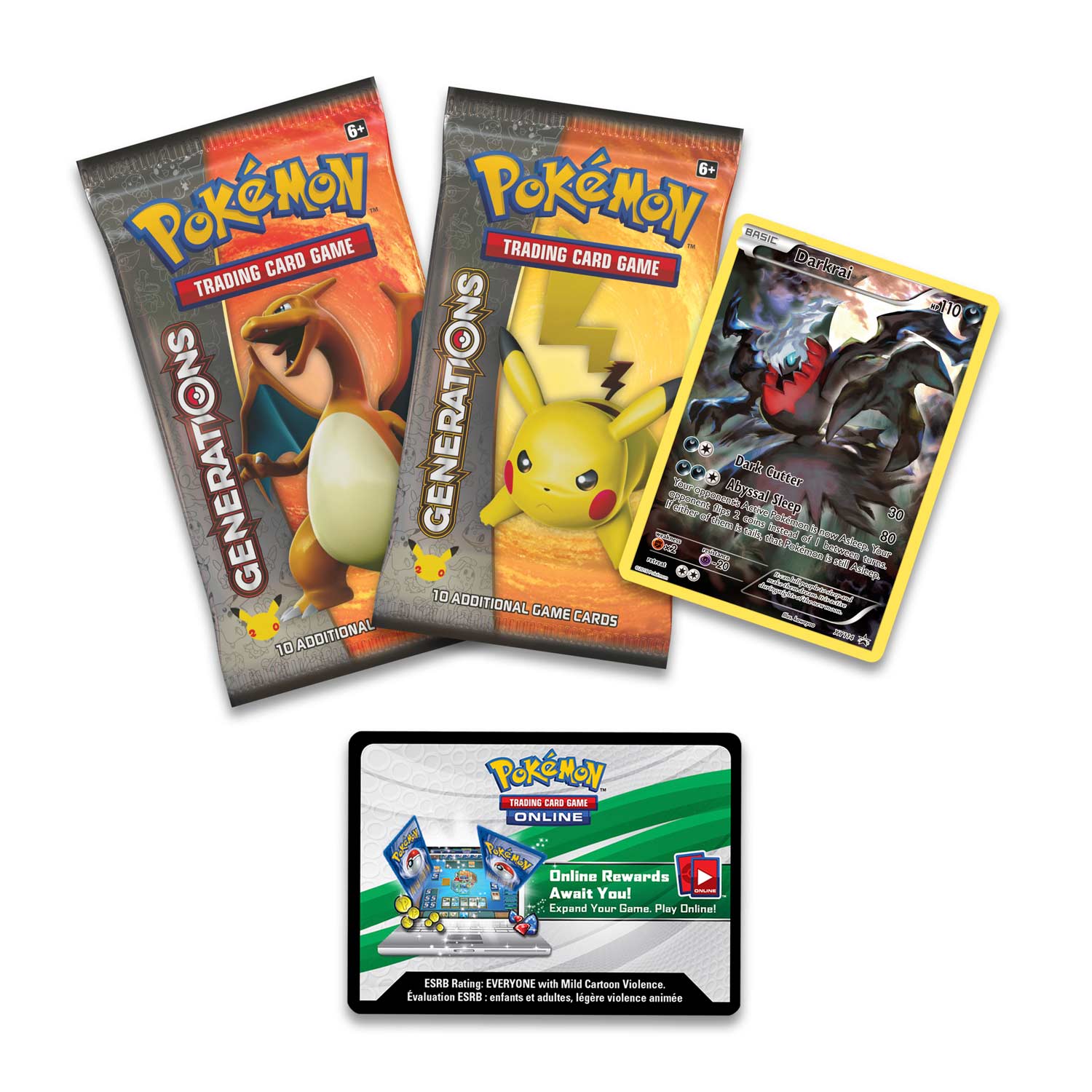Pokémon Tcg Darkrai Mythical Pokémon Collection