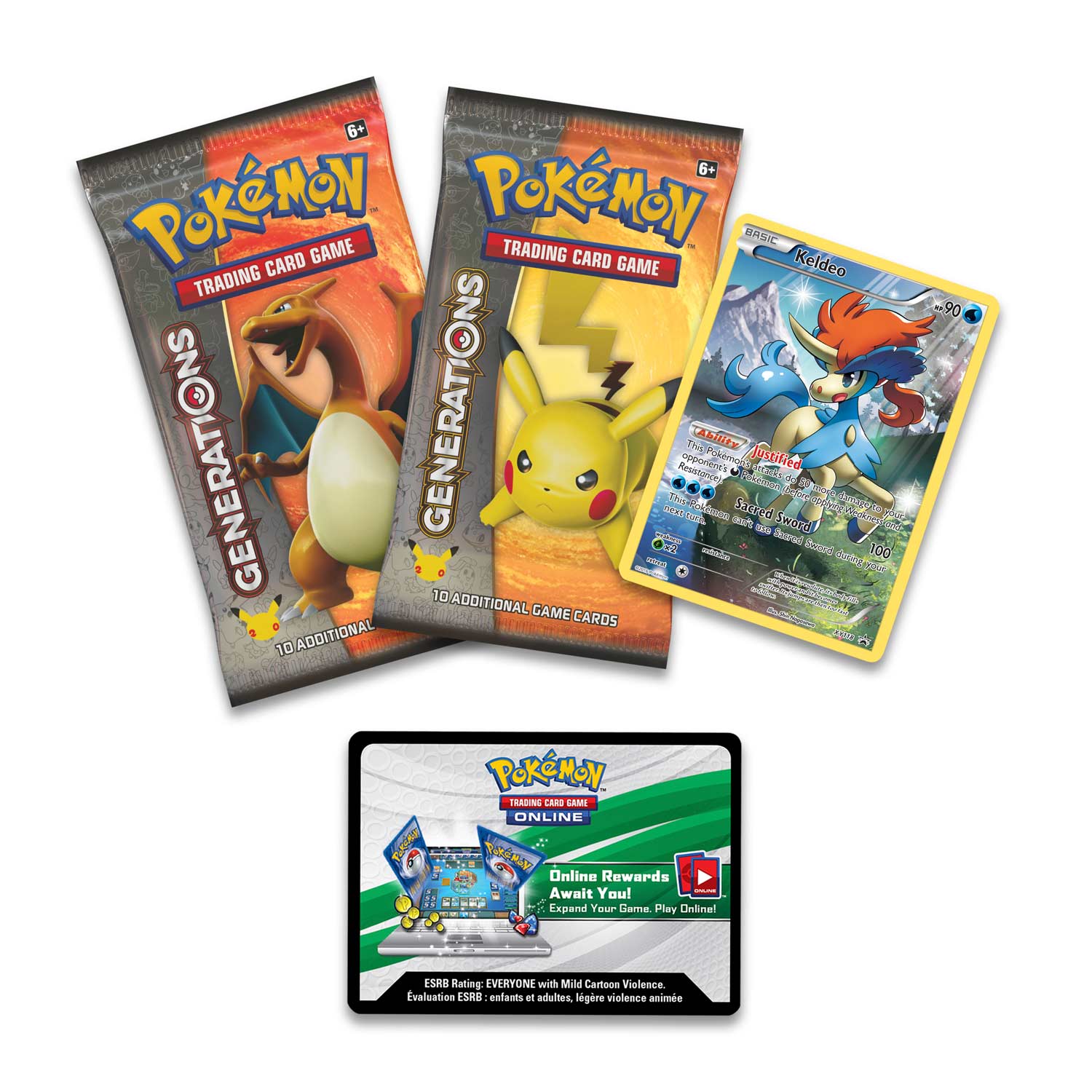 Pokémon Tcg Mythical Pokémon Collectionkeldeo