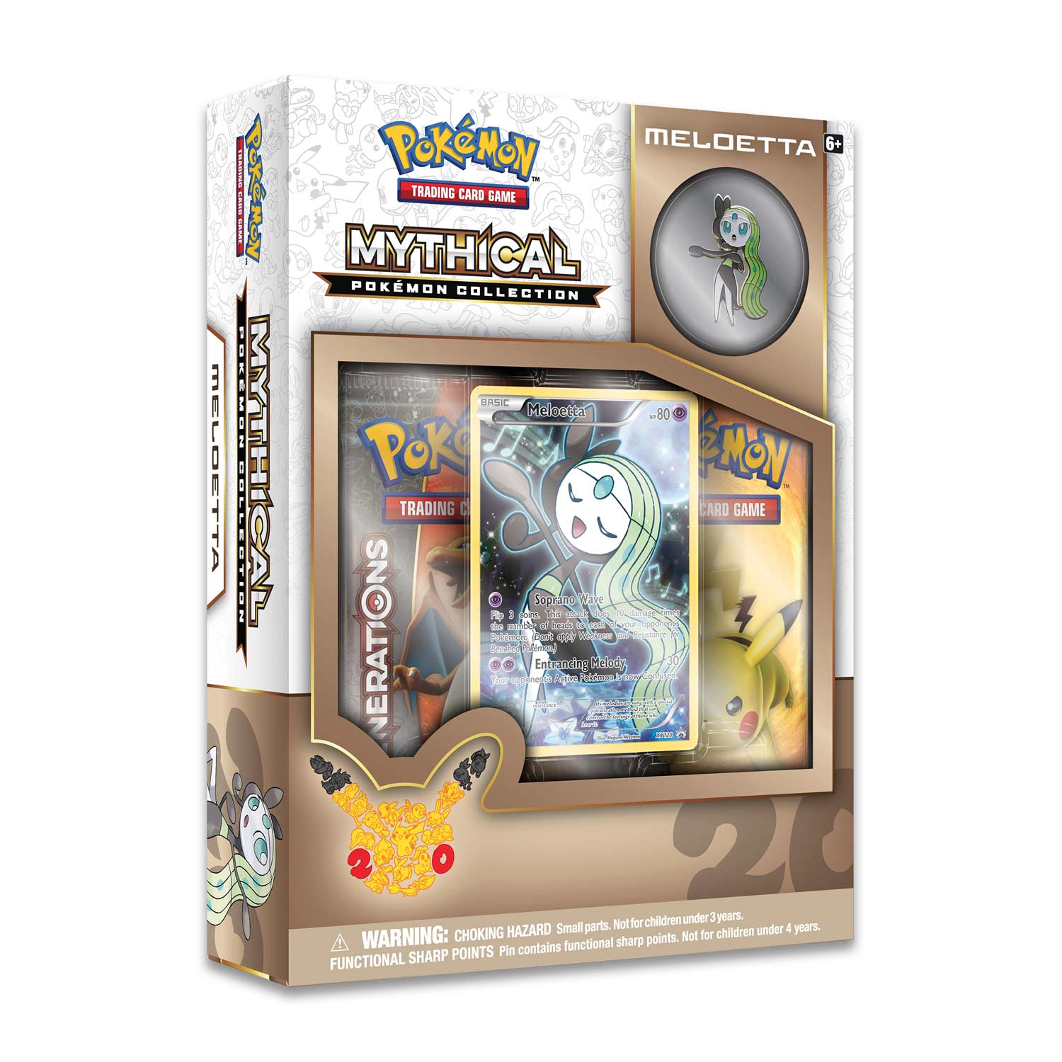 Pokémon Tcg Mythical Pokémon Collectionmeloetta