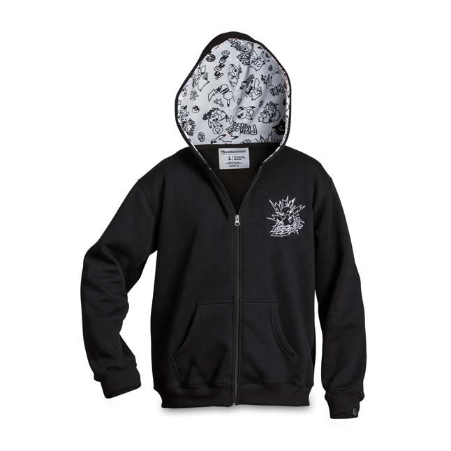 Pikachu Hoodie Adult Large