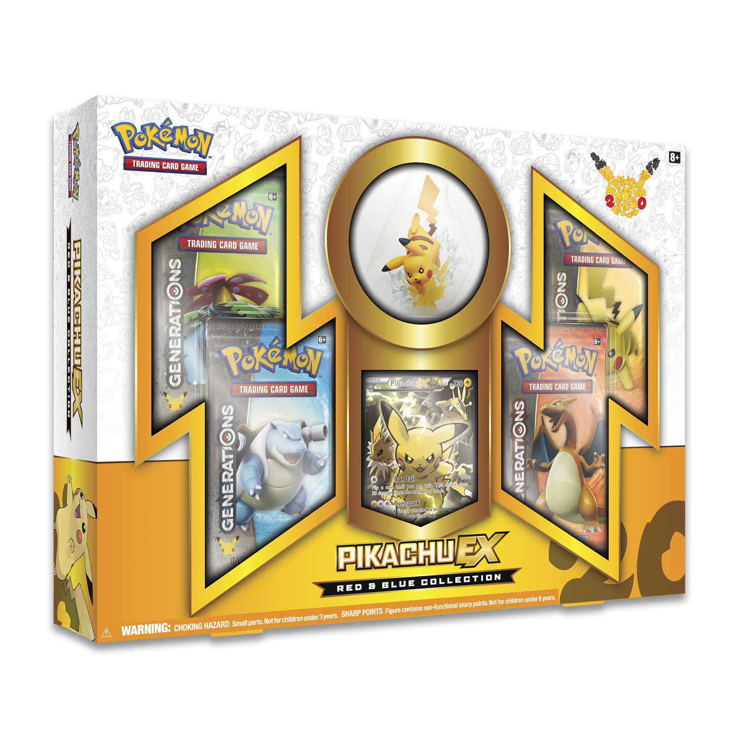 Pokémon Tcg Red Blue Collection Pikachu Ex