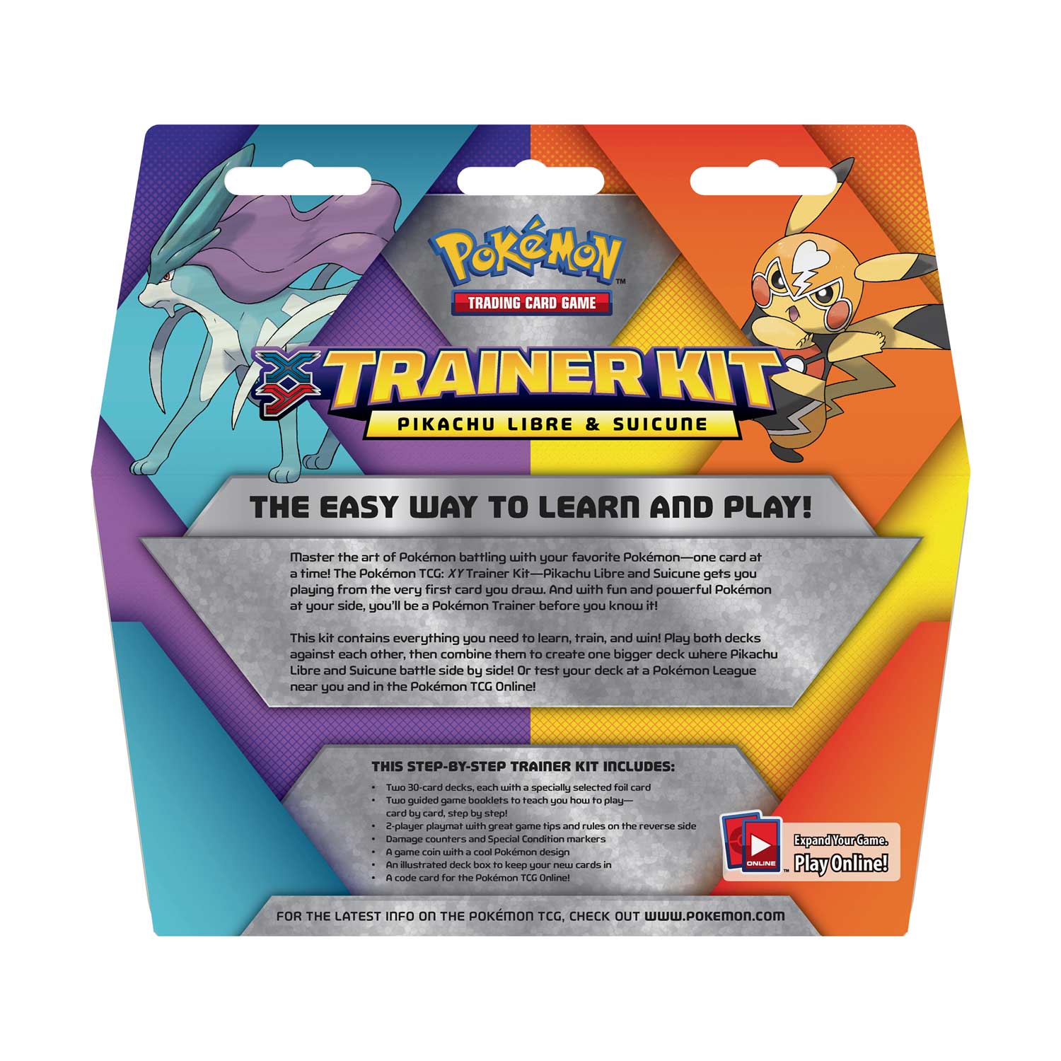 Pokémon Tcg Xy Trainer Kit Pikachu Libre And Suicune