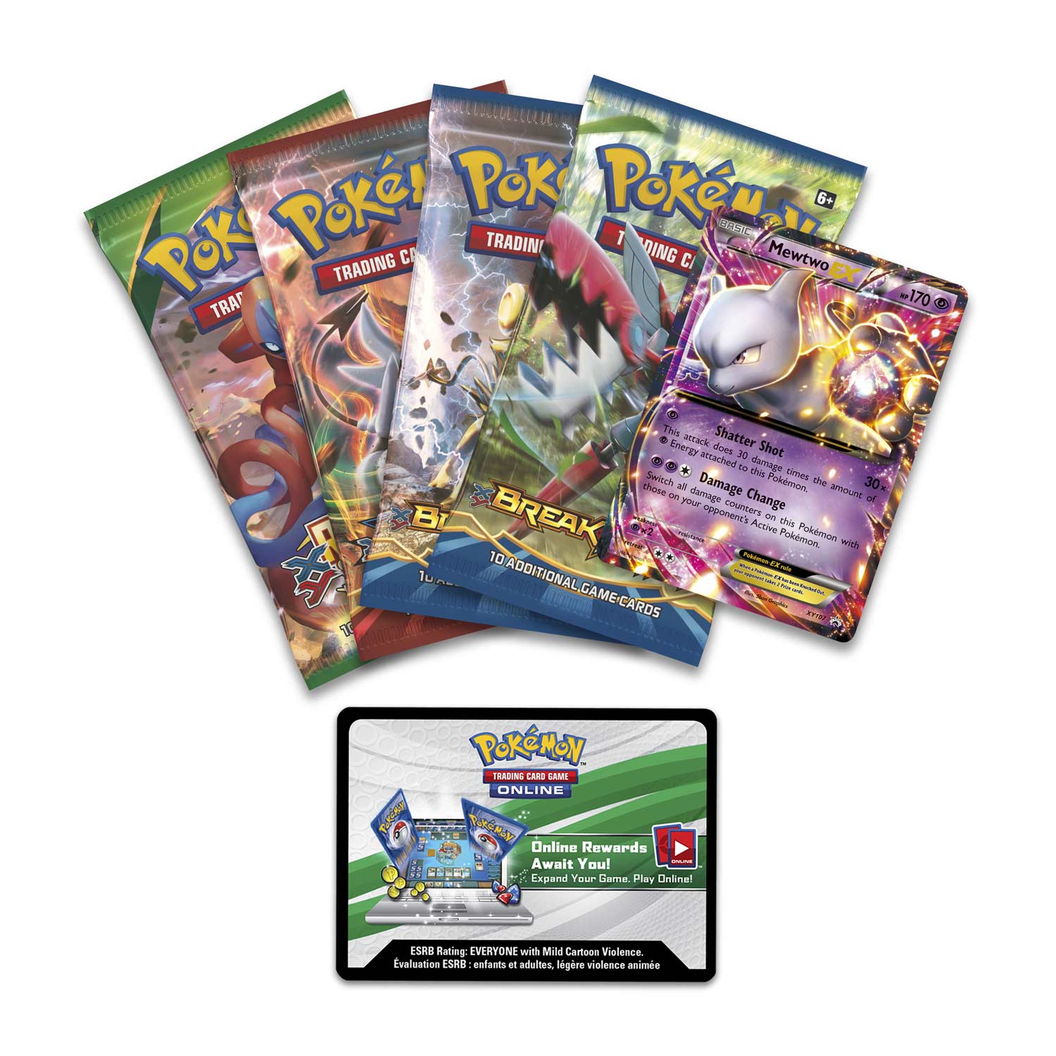 Mewtwo | Spring 2016 tin | Pokémon-EX | Pokémon TCG | Trading Card Game