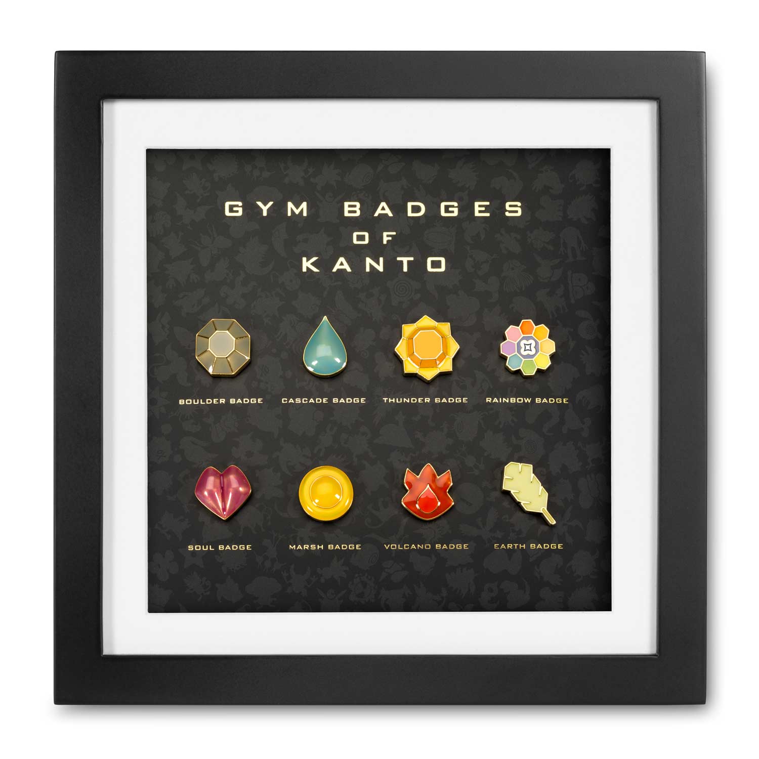 Kanto Premium Gym Badge Set