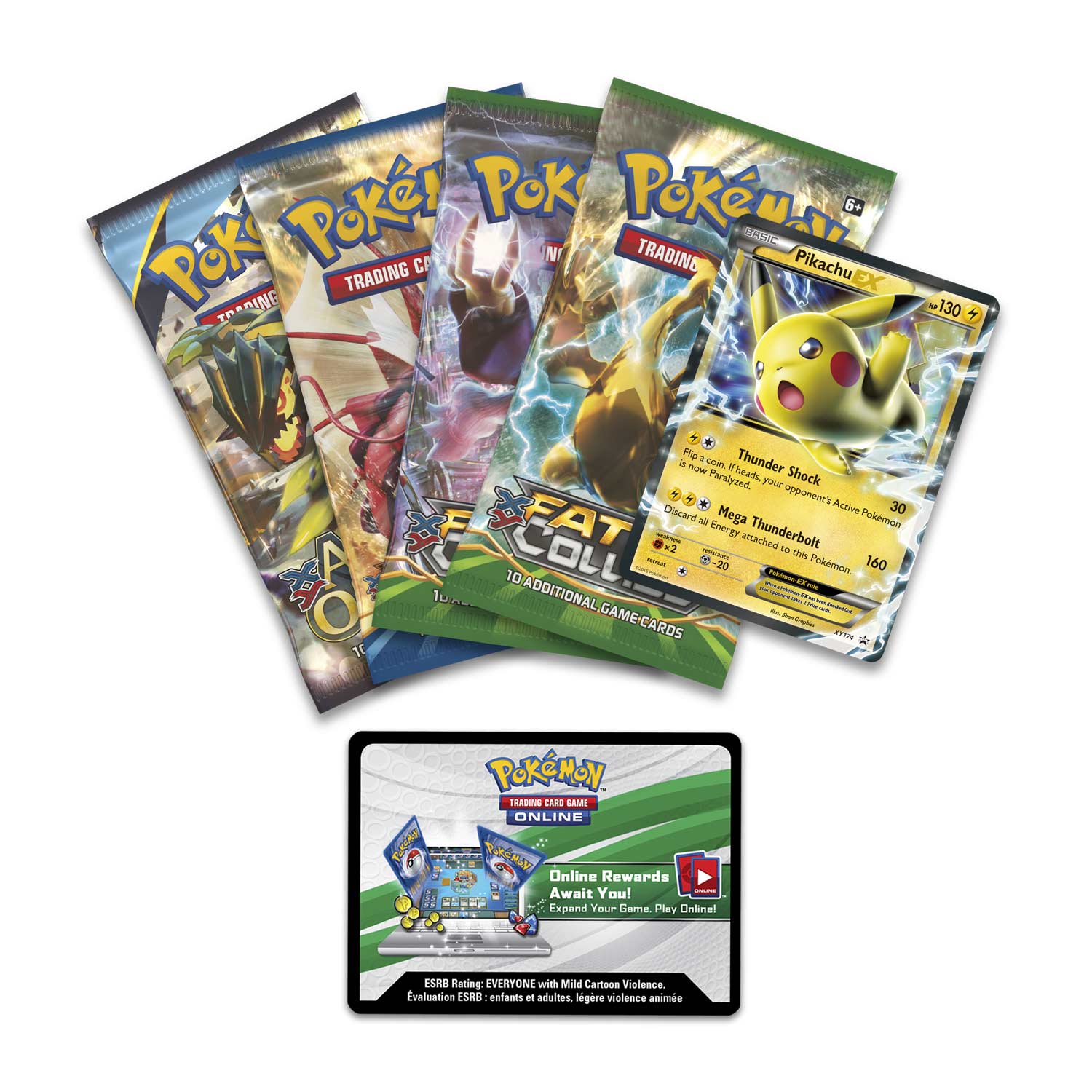 Pokémon Tcg Battle Heart Tin Pikachu