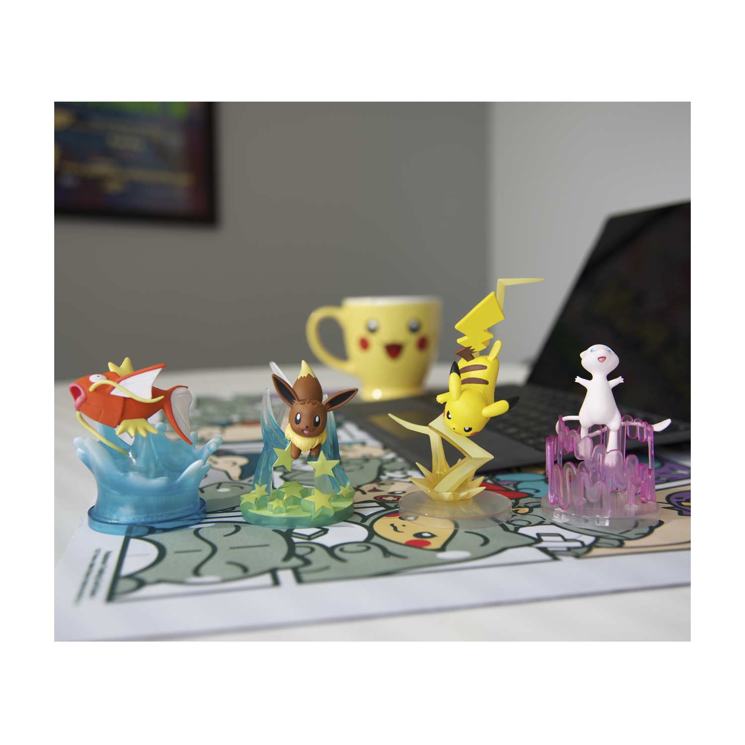 pikachu thunderbolt figure
