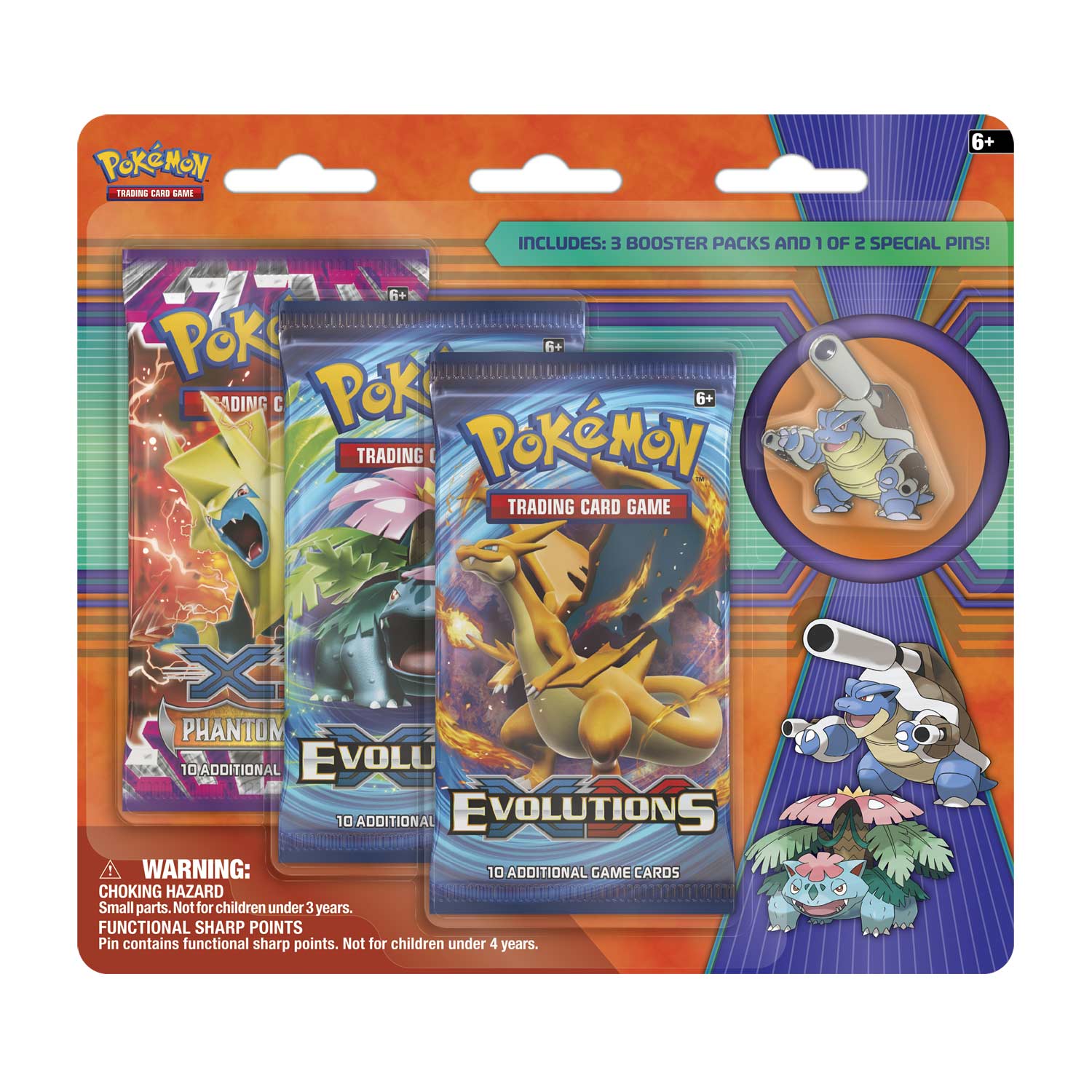 mega blastoise pin 3