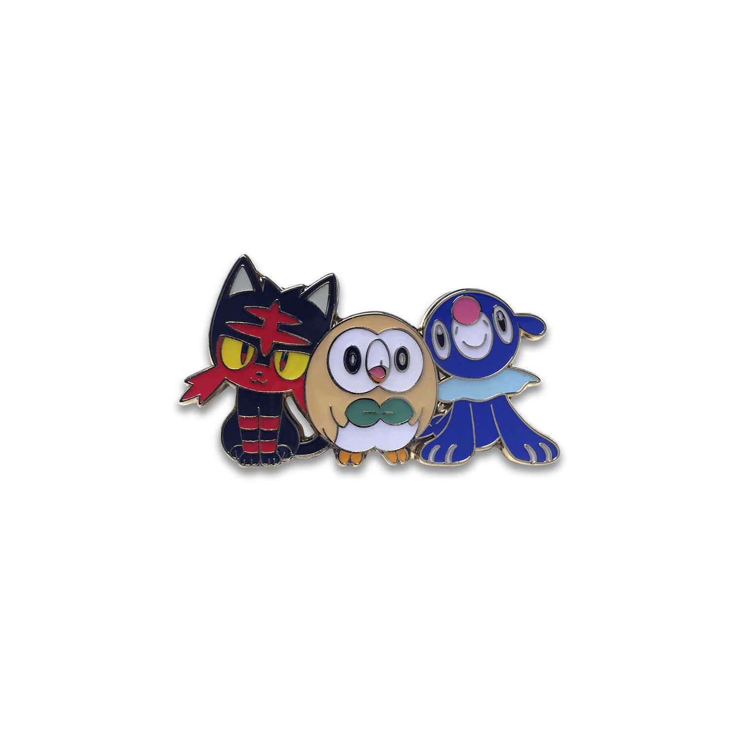 Rowlet Litten Popplio Collector S Pin Blister Absol Foil Card