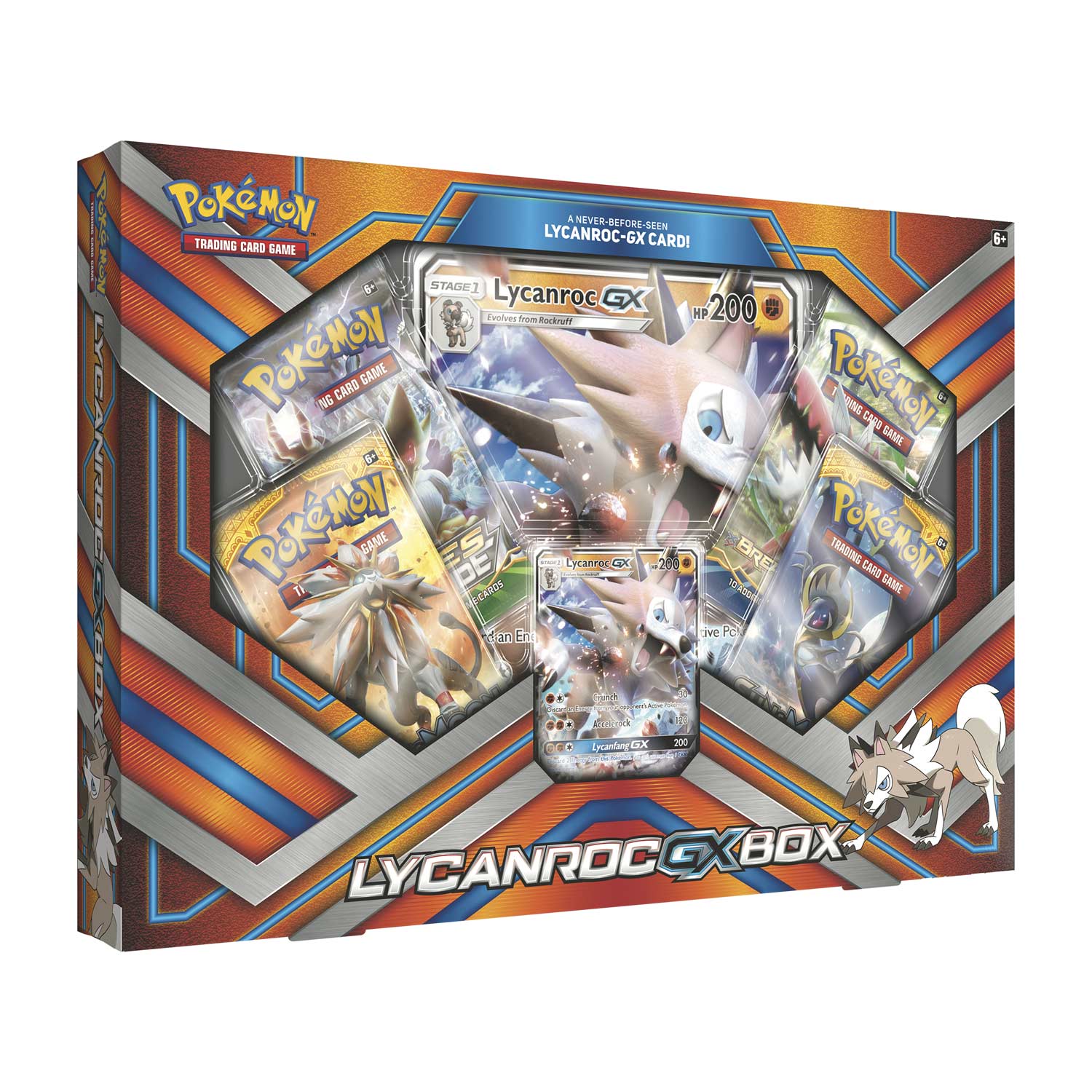 Pokémon Tcg Lycanroc Gx Box