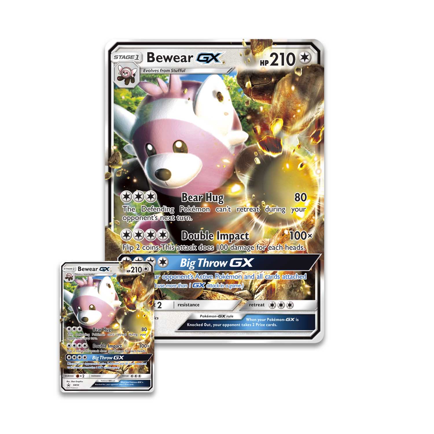 Pokémon Tcg Bewear Gx Box