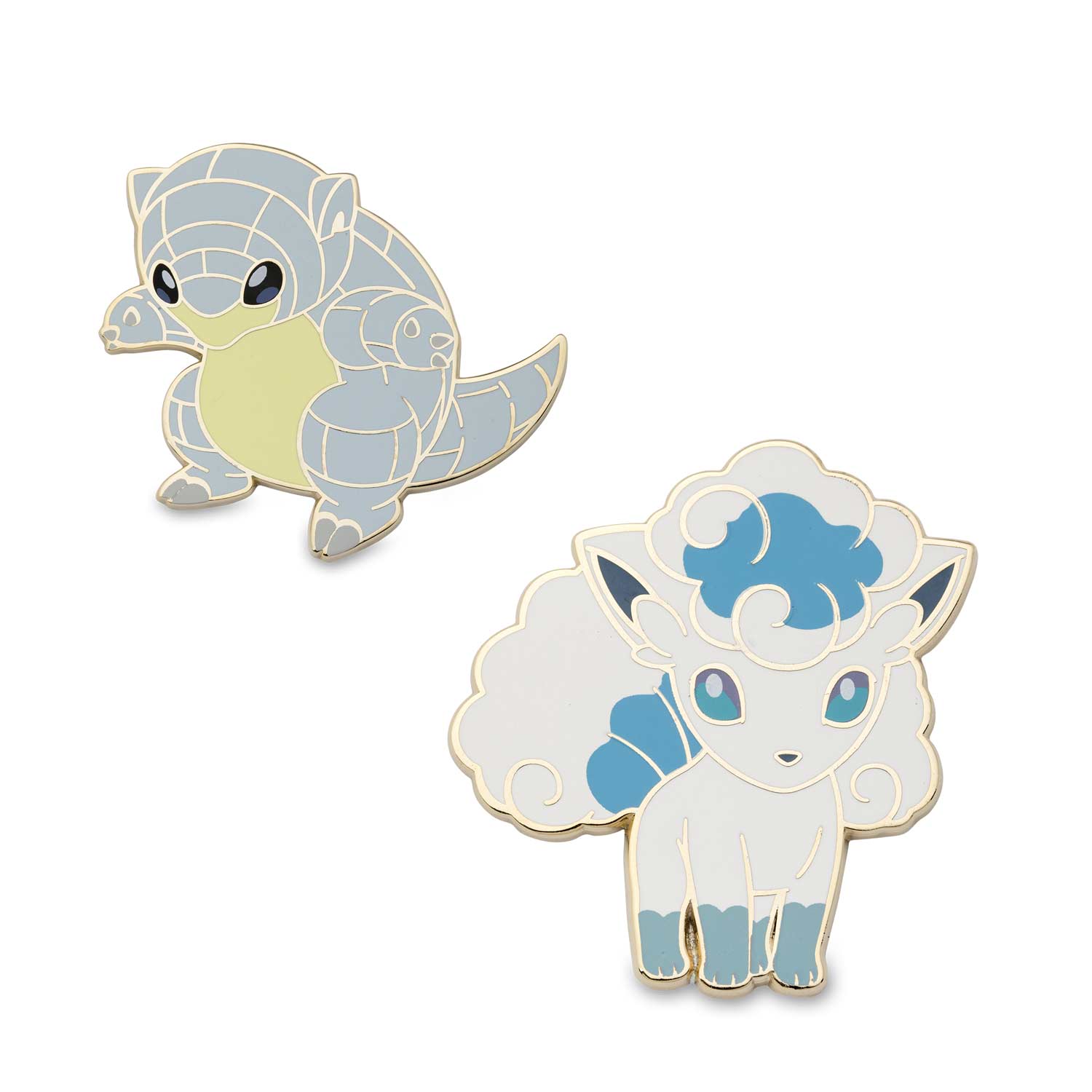 Image for A an Sandshrew and A an Vulpix Pokémon Pins 2 Pack from Pokemon