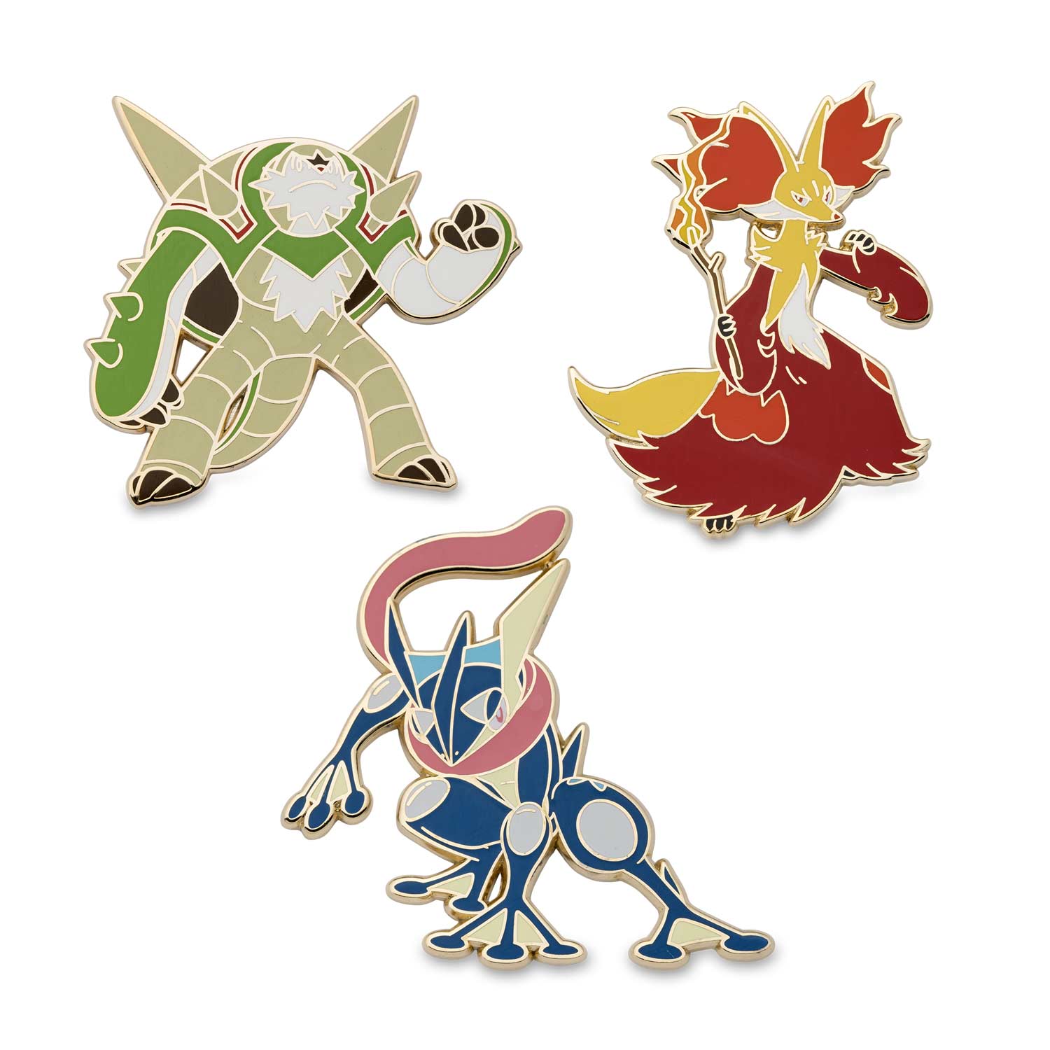 chesnaught delphox greninja pokémon