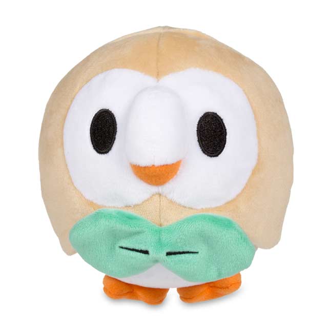pokemon center rowlet plush