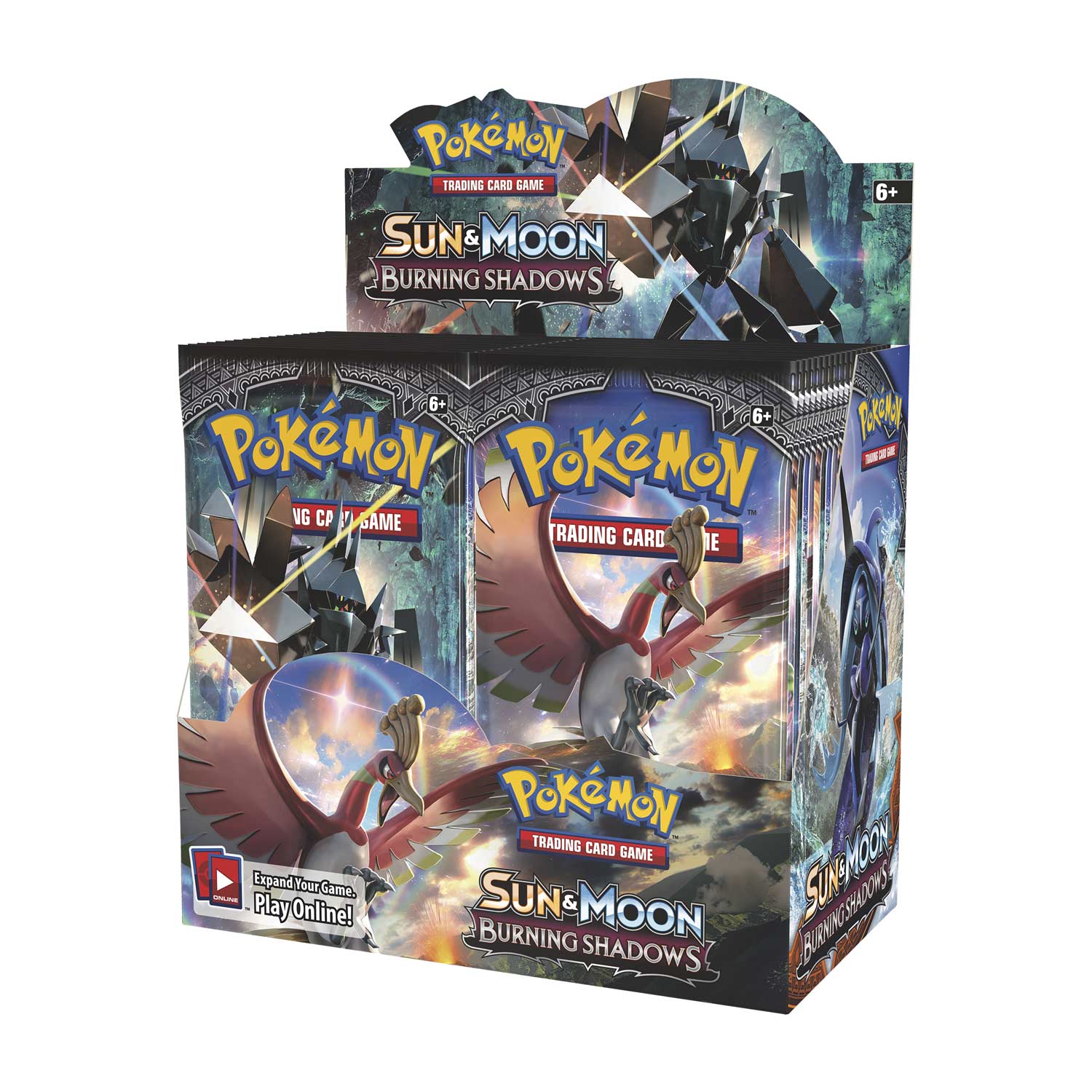 Pokémon Tcg Sun Moonburning Shadows Booster Display 36 Booster Packs