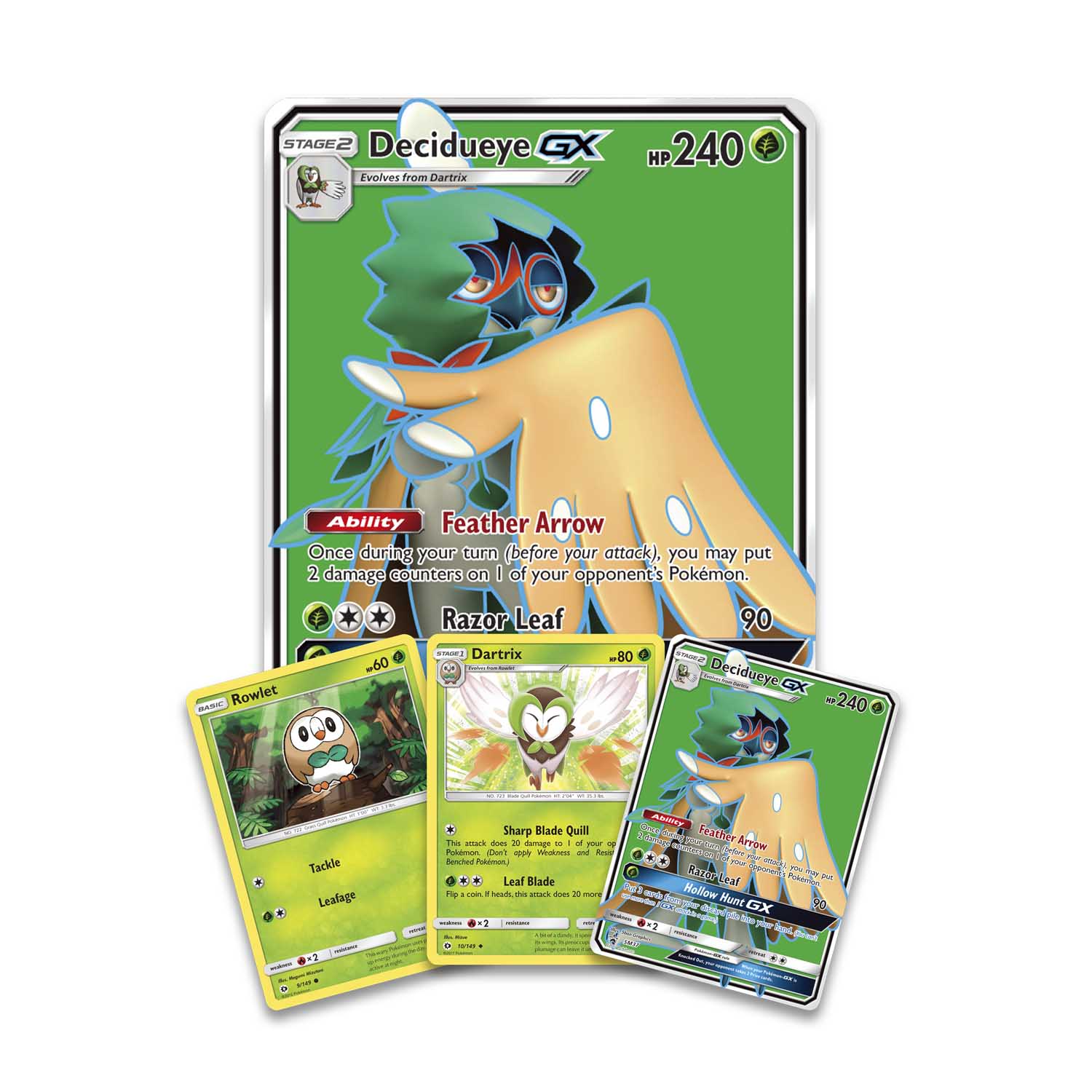 Pokémon TCG: Decidueye-GX Premium Collection