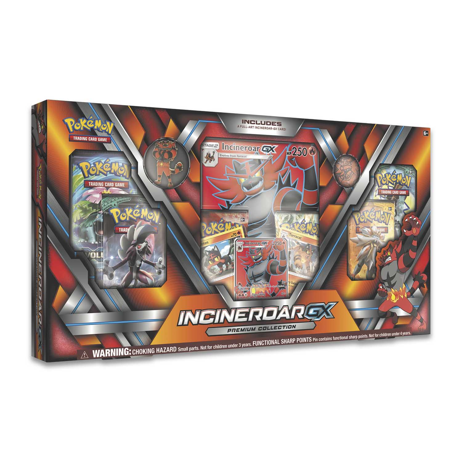 Pokémon Tcg Incineroar Gx Premium Collection