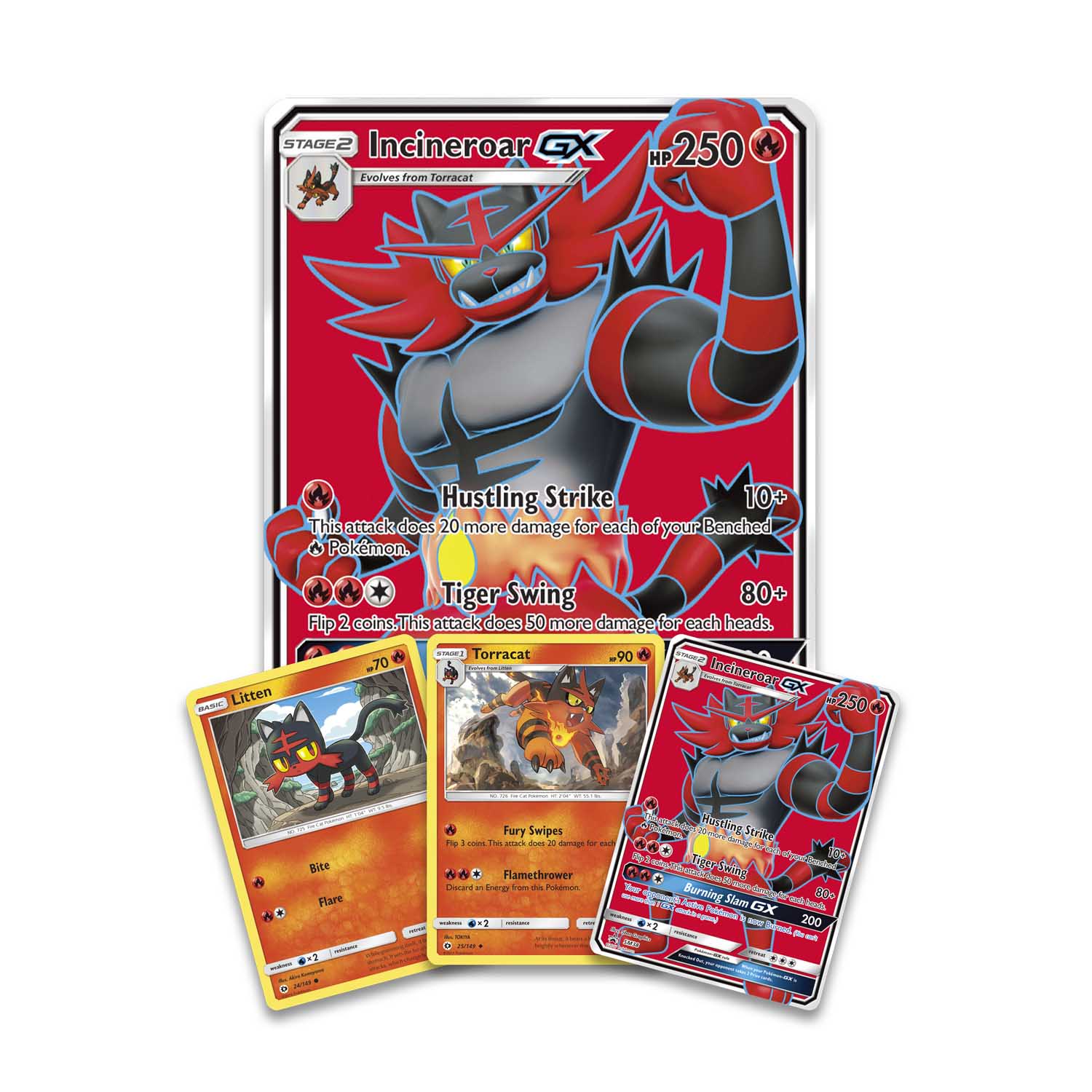 Pokémon Tcg Incineroar Gx Premium Collection