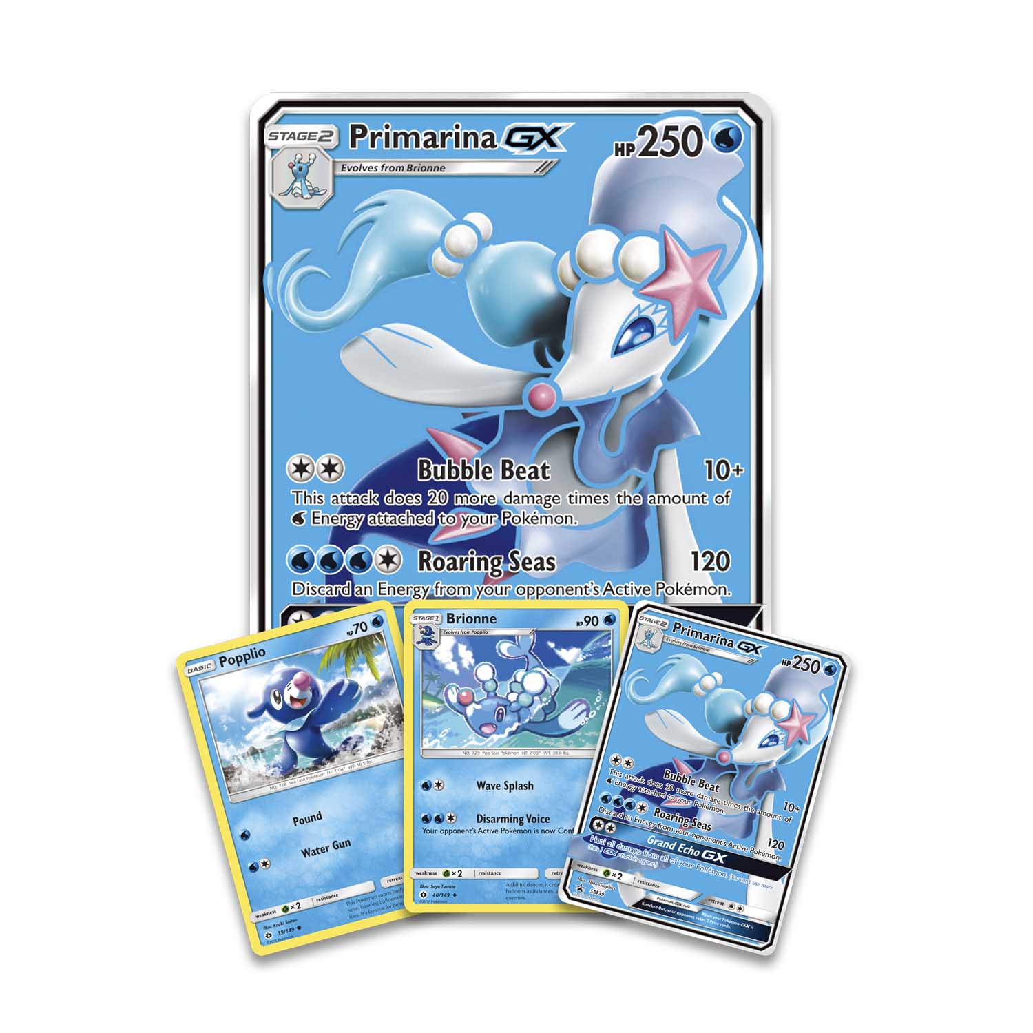 Pokémon Tcg Primarina Gx Premium Collection