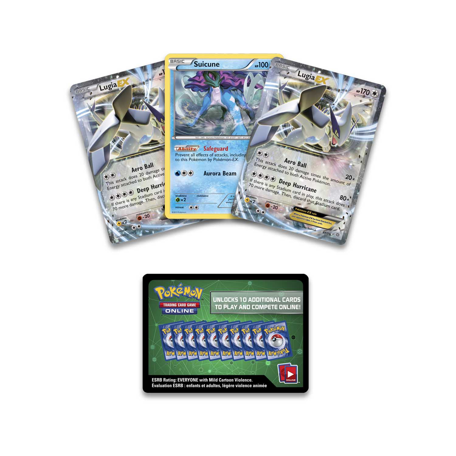 Pokémon Tcg Legendary Battle Decklugia