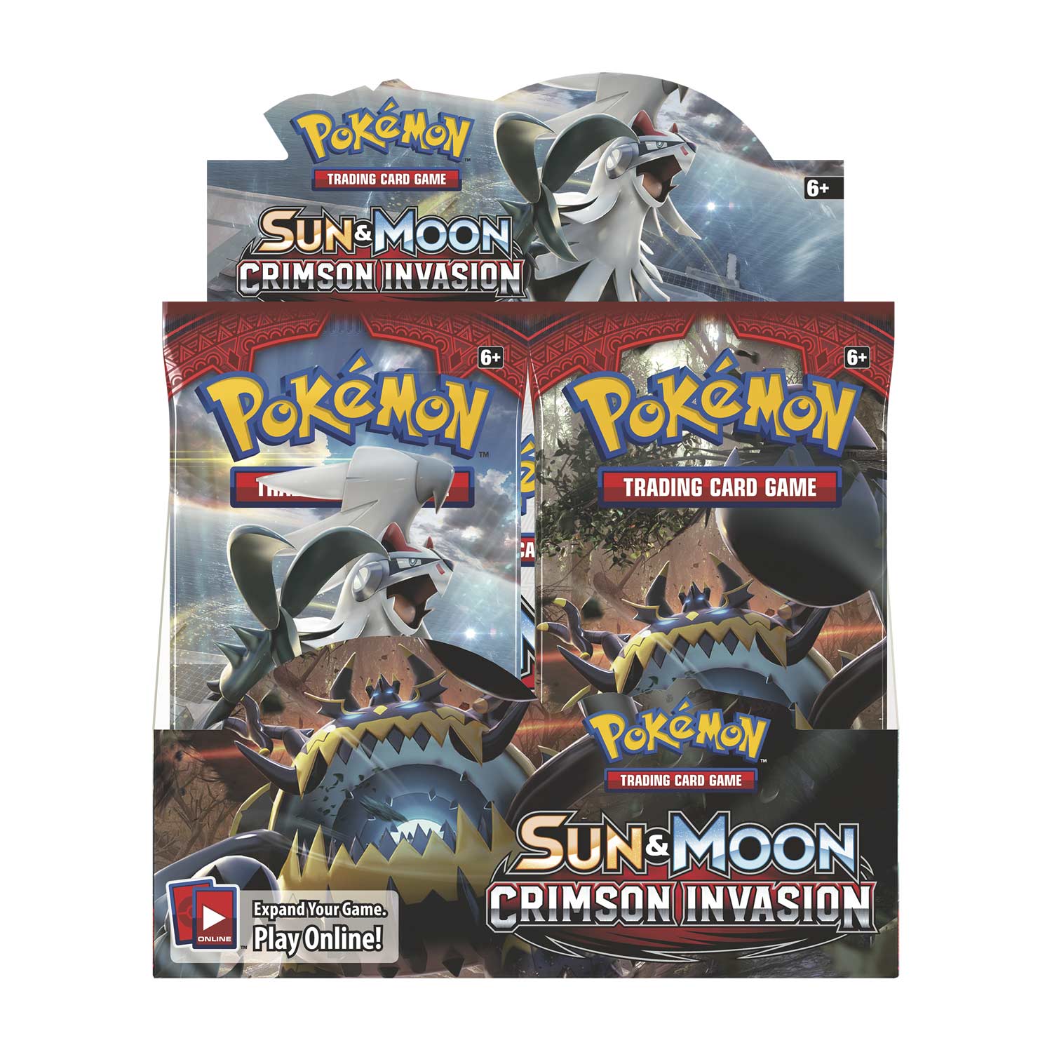 Pokémon Tcg Sun Mooncrimson Invasion Booster Display 36 Packs