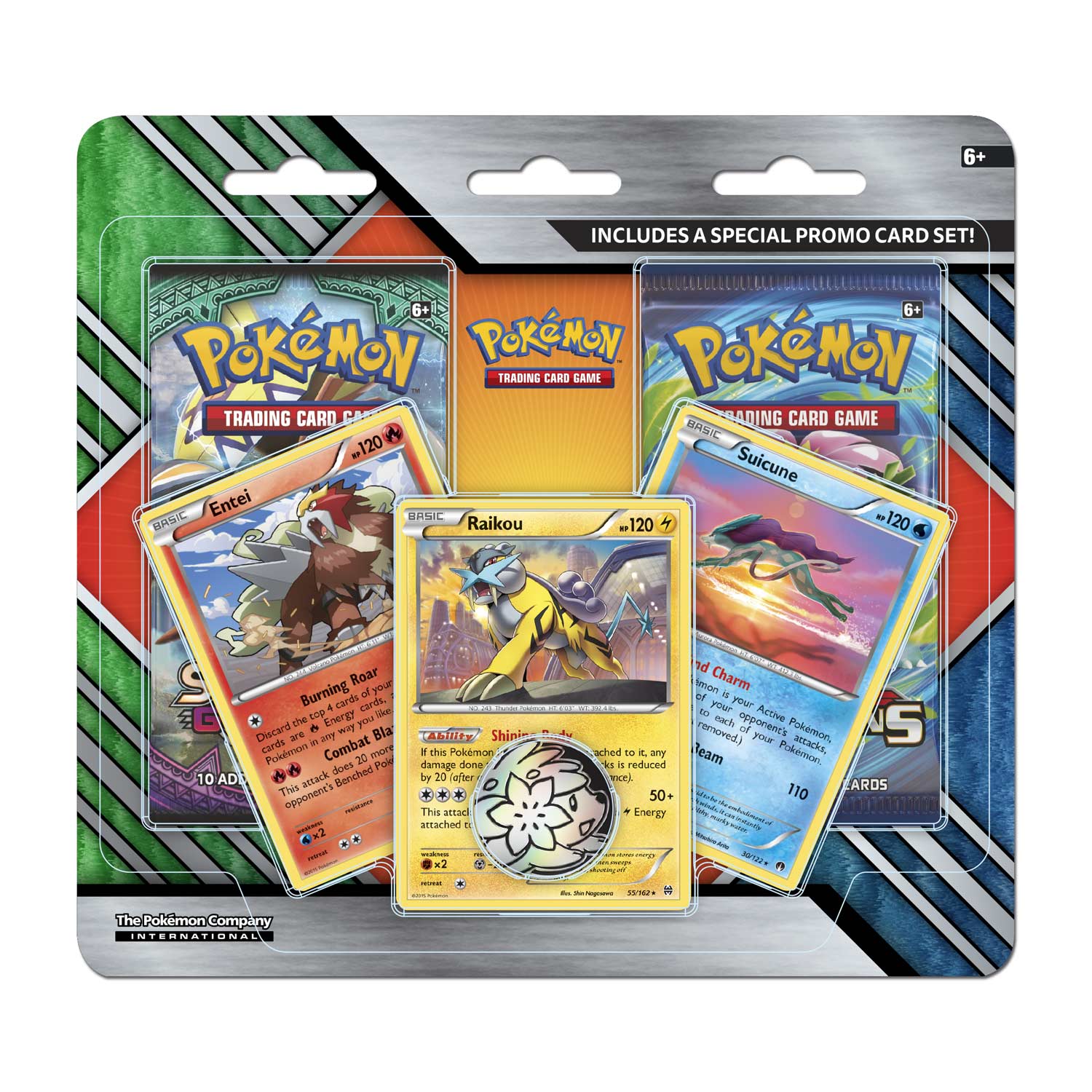 Pokémon Tcg 2 Pack Booster With 3 Promo Cards And Coin