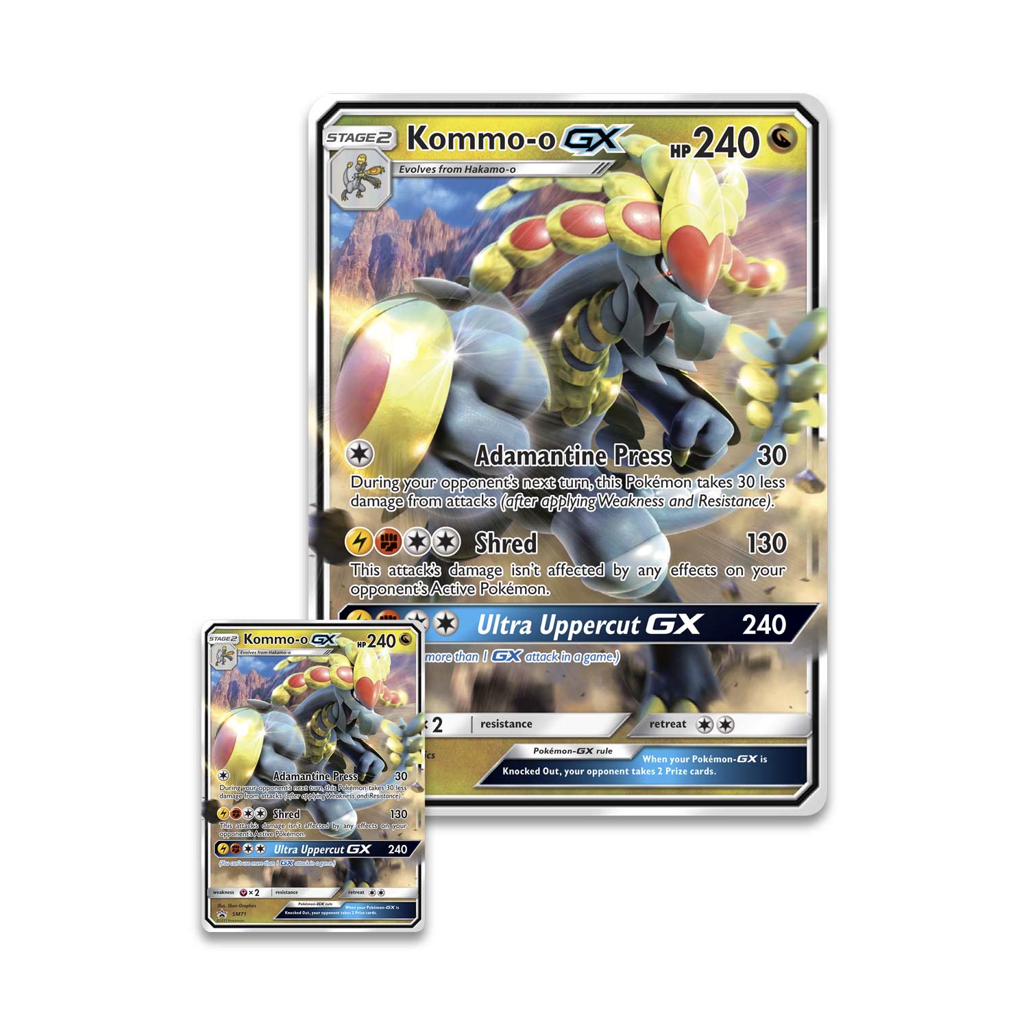 Pokémon Tcg Kommo O Gx Box
