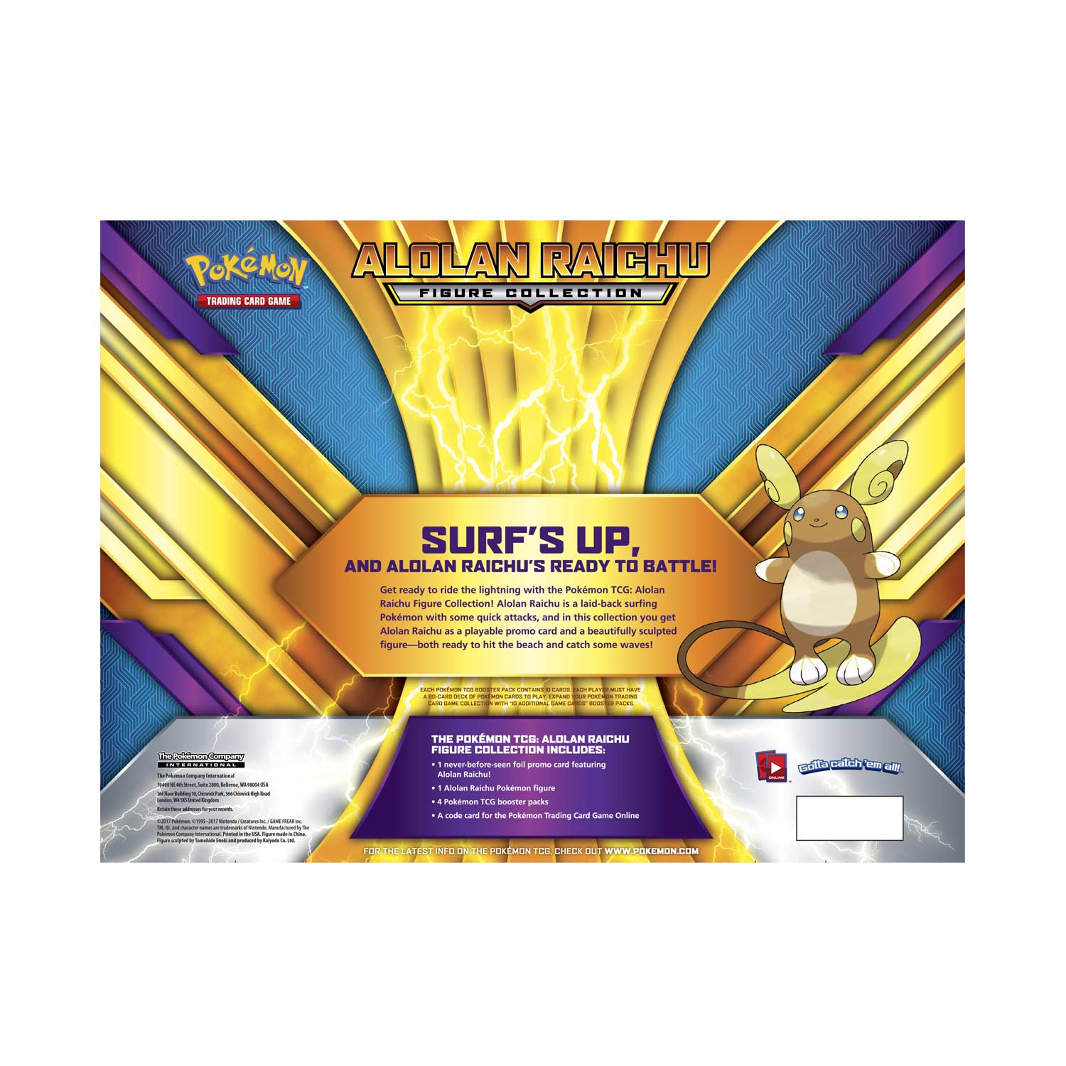 alolan raichu figure collection
