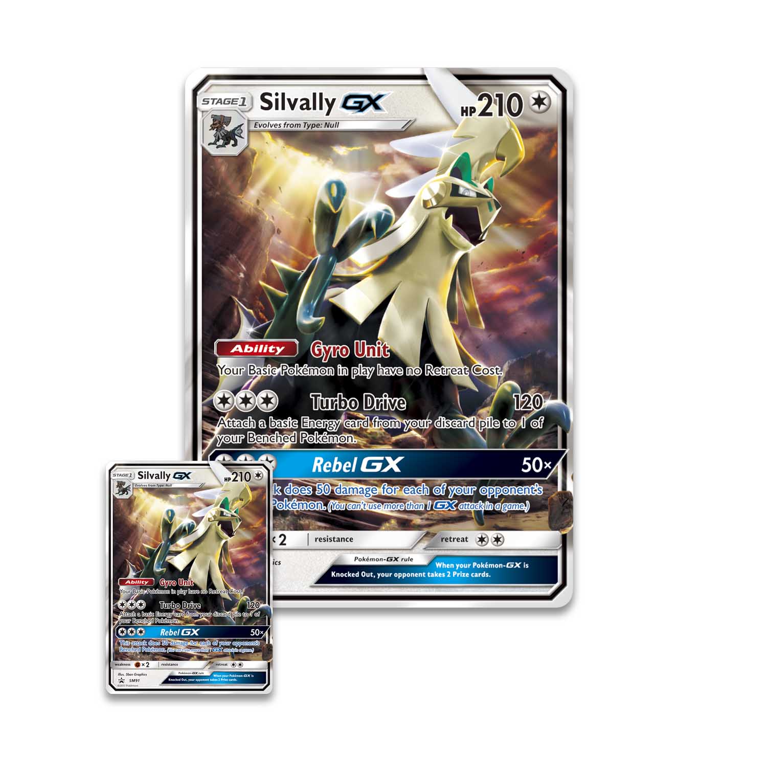 Pokémon Tcg Shiny Silvally Gx Box