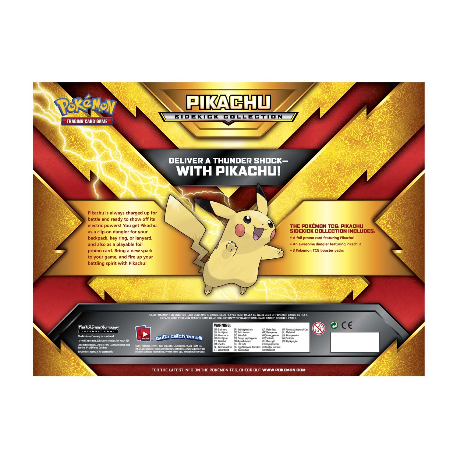 Pokémon Tcg Pikachu Sidekick Collection