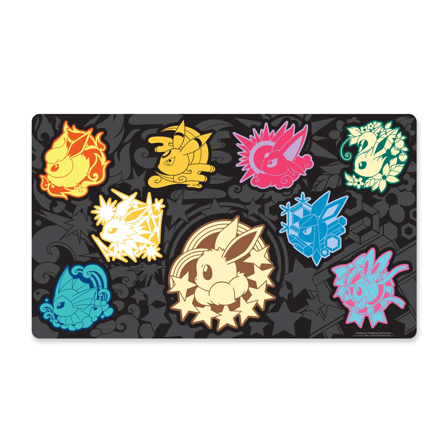 Pokemon Tcg Faces Of Eevee Playmat Pokemon Center Original