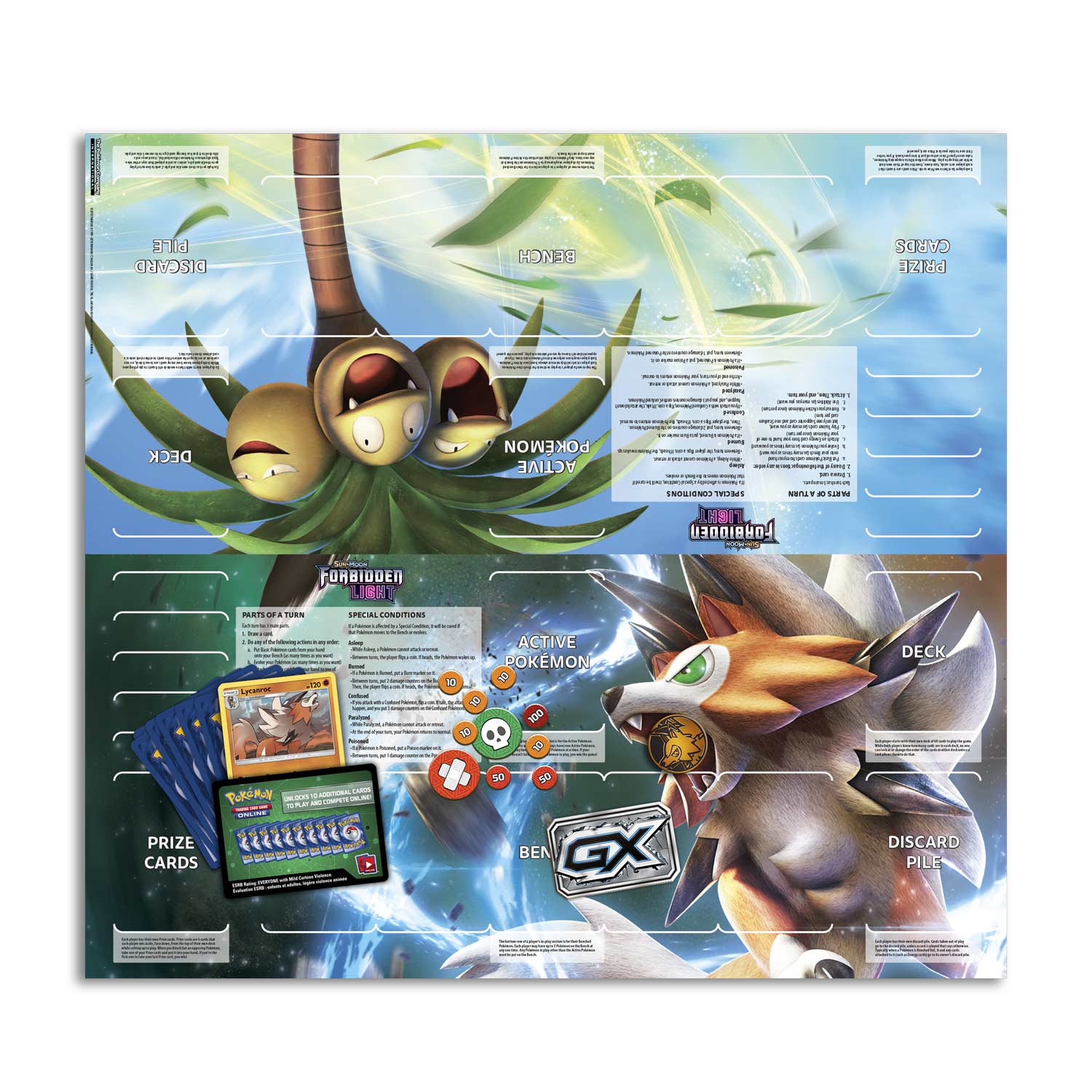 Pokémon Tcg Sun Moon Forbidden Light Twilight Rogue Theme Deck