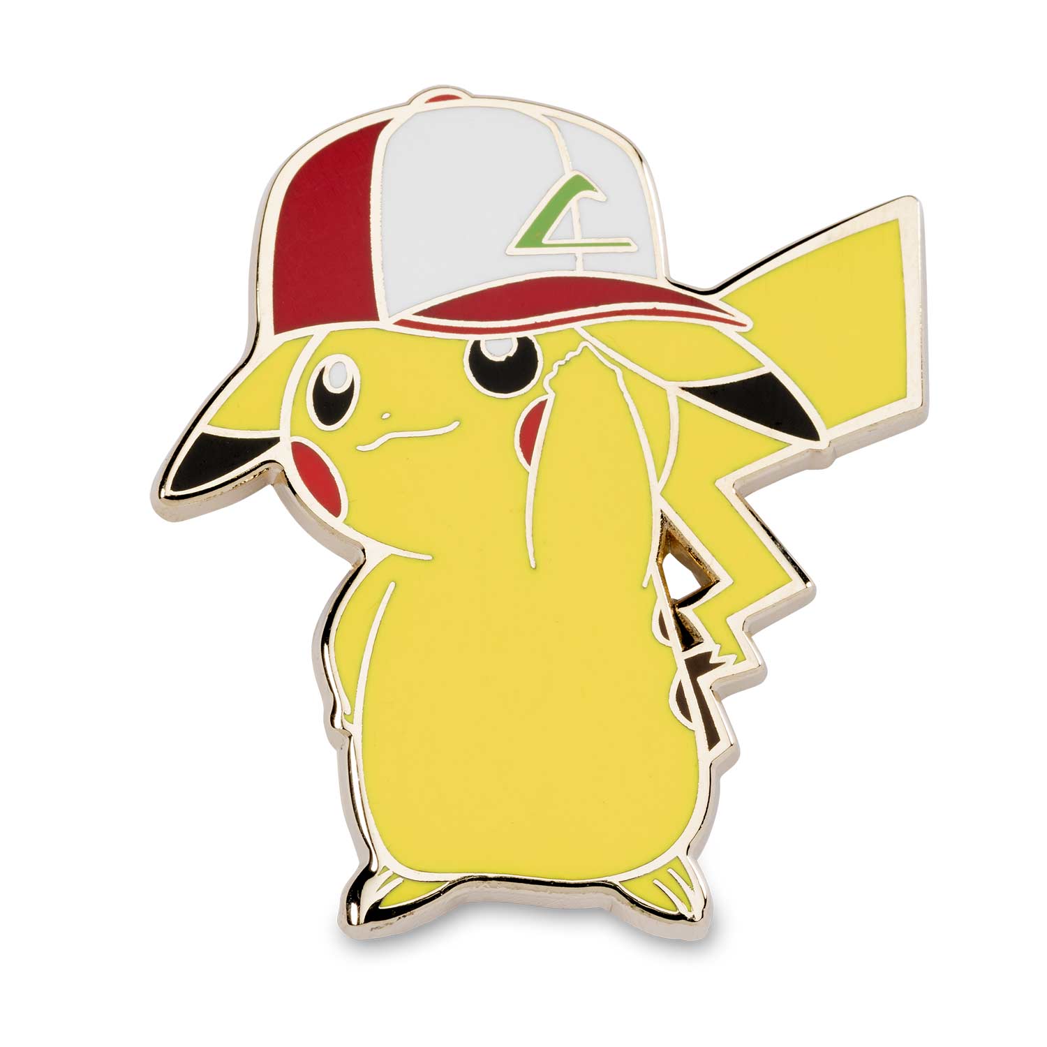 Pikachu Wearing Kanto Trainer Hat Pokémon Pins
