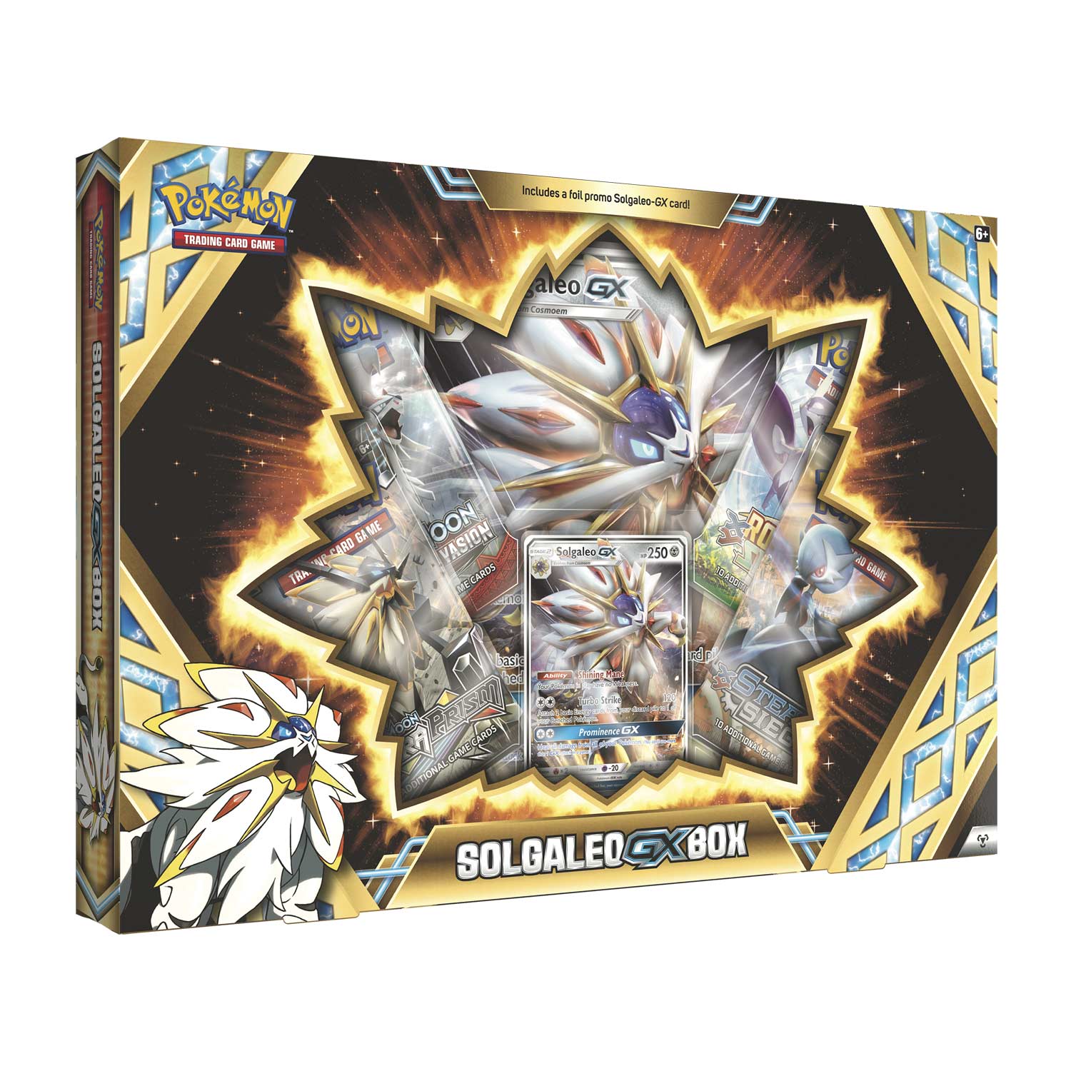 Pokémon Tcg Solgaleo Gx Box